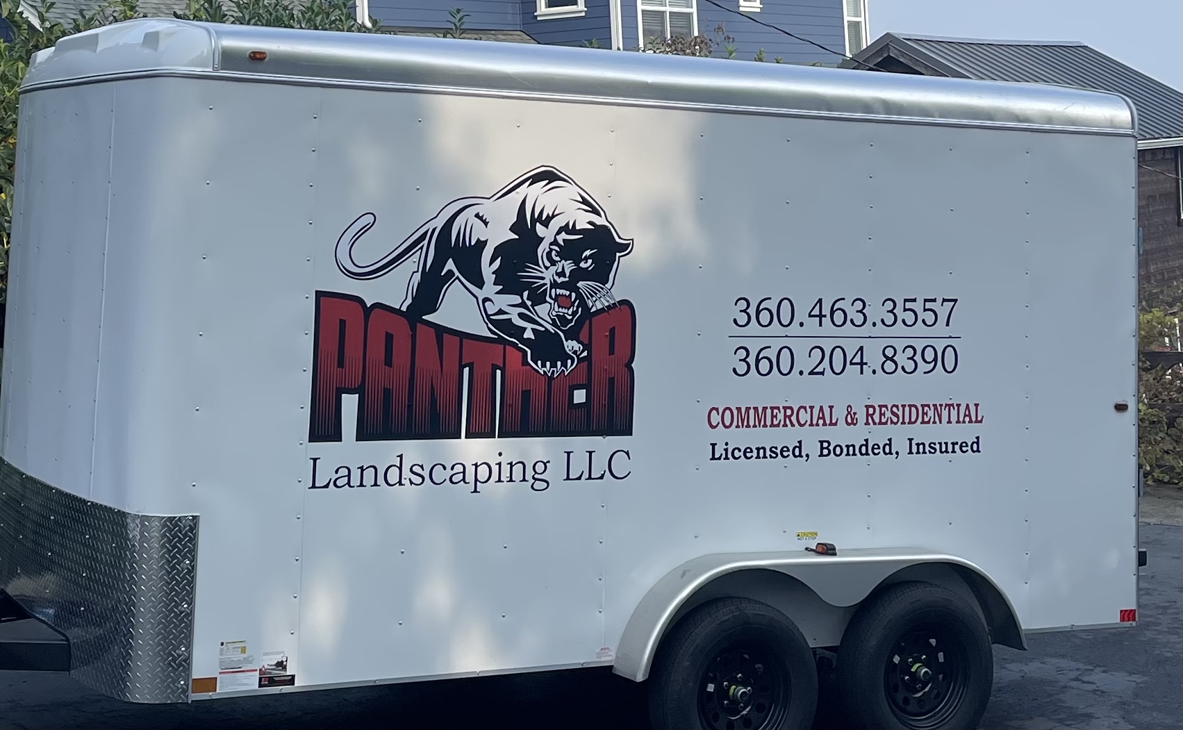 Panther Landscaping, LLC Logo