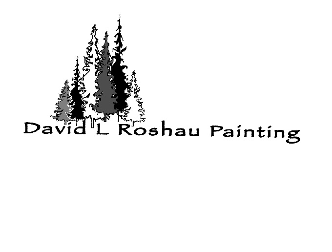 David L Roshau Painting Co. Logo