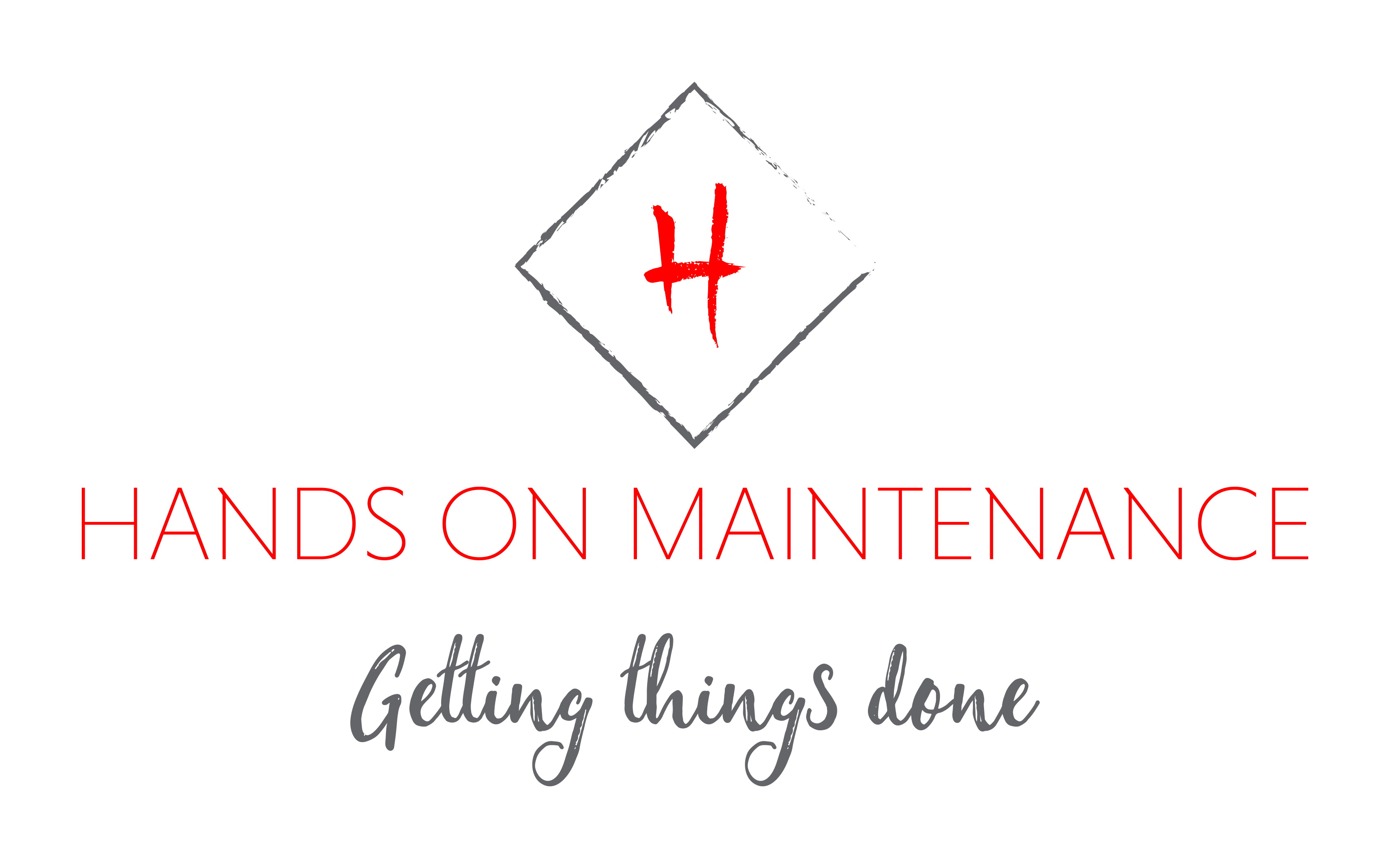 Hands on Maintenance,. Logo