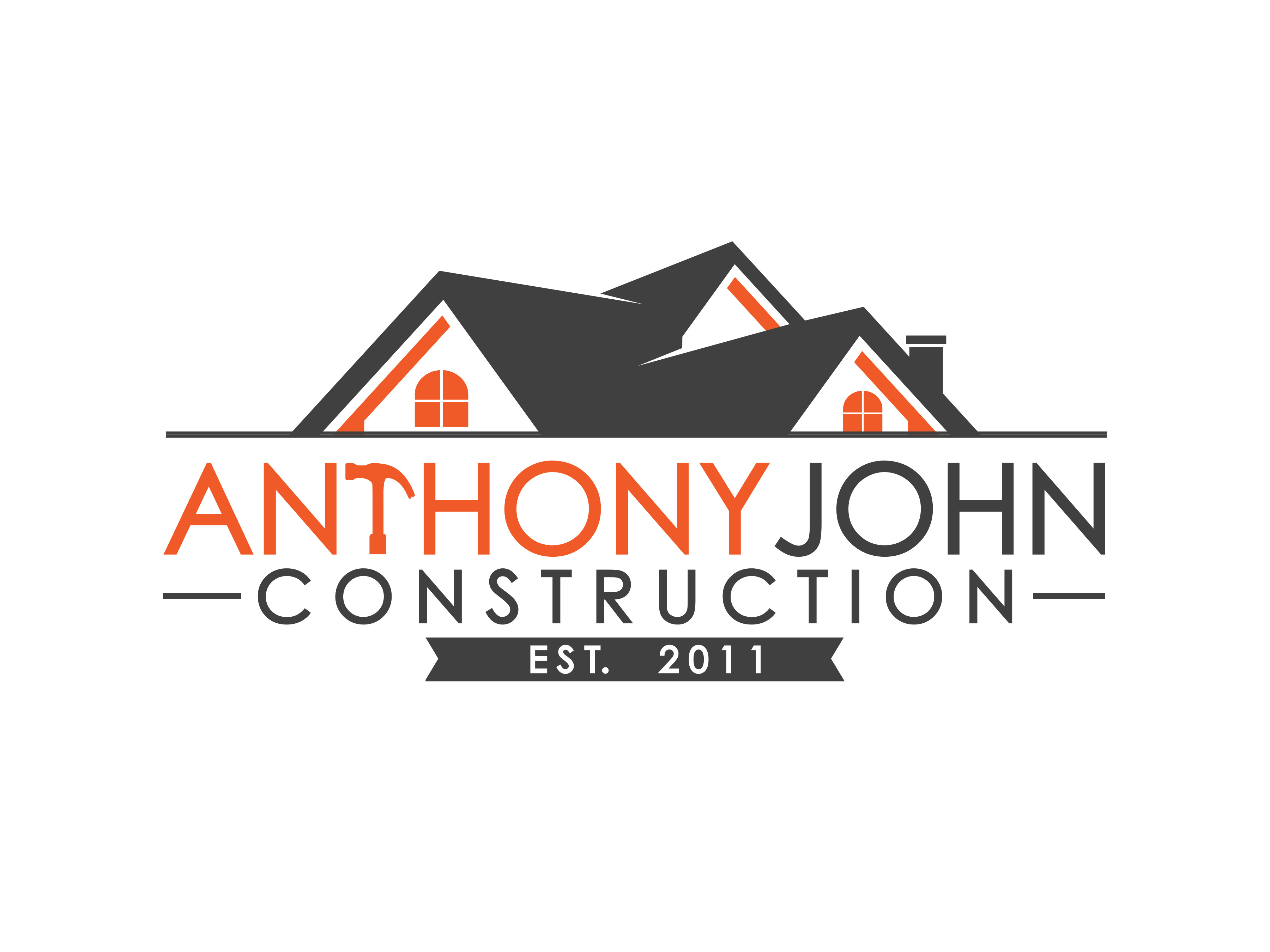Anthony John Construction Logo