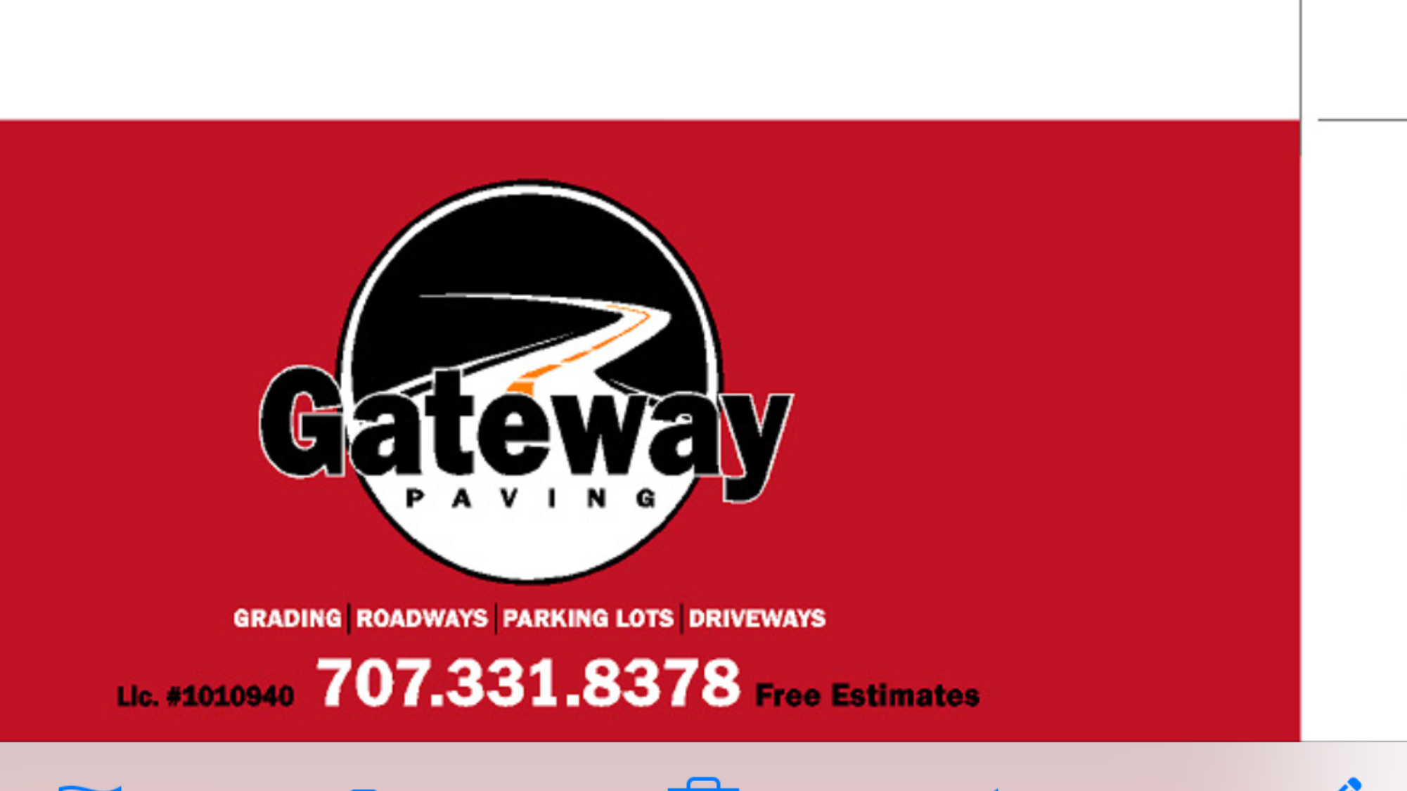 Gateway Paving Logo