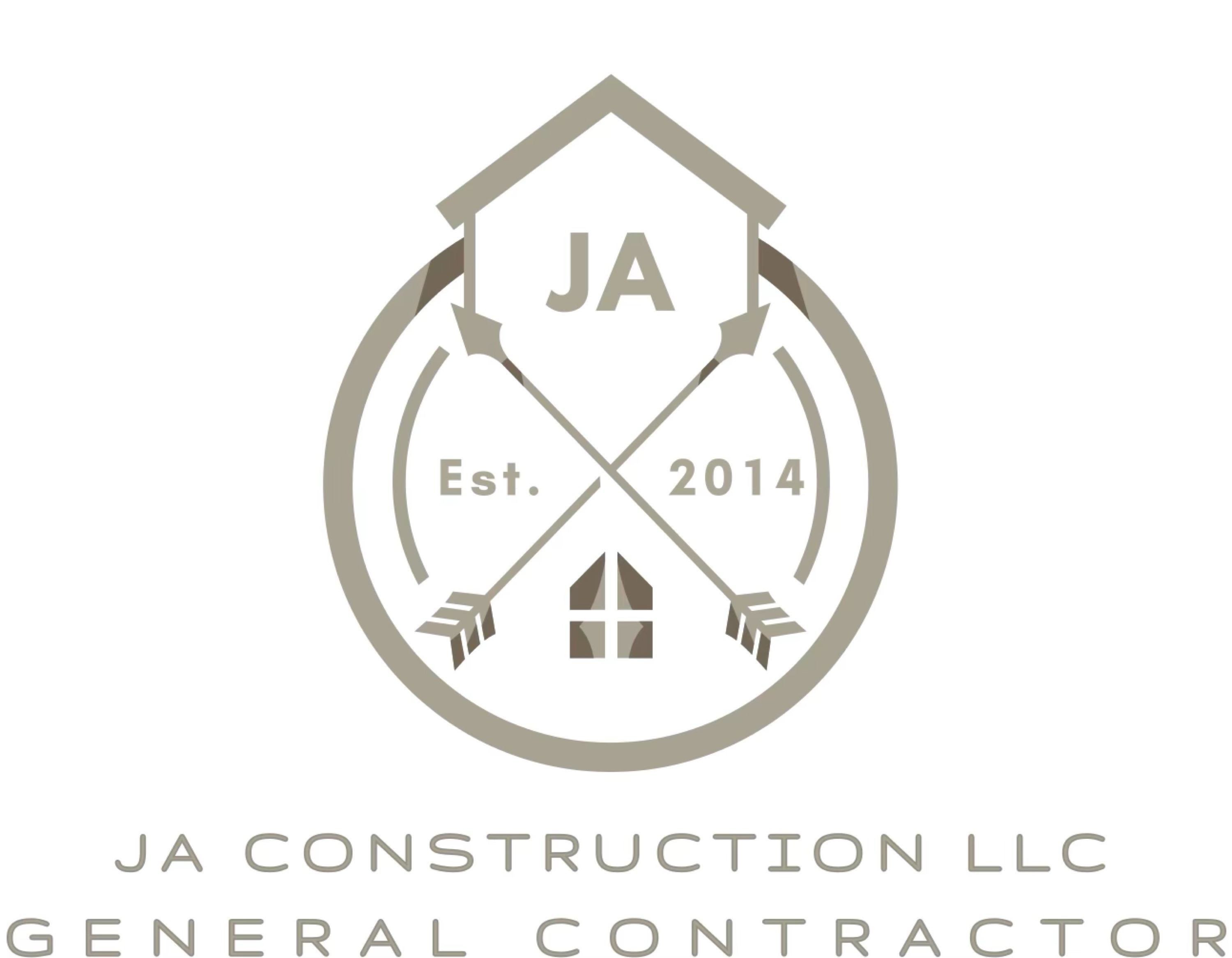 JA Construction & Drywall Logo