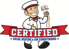 Certified Heating and Air Conditioning Logo