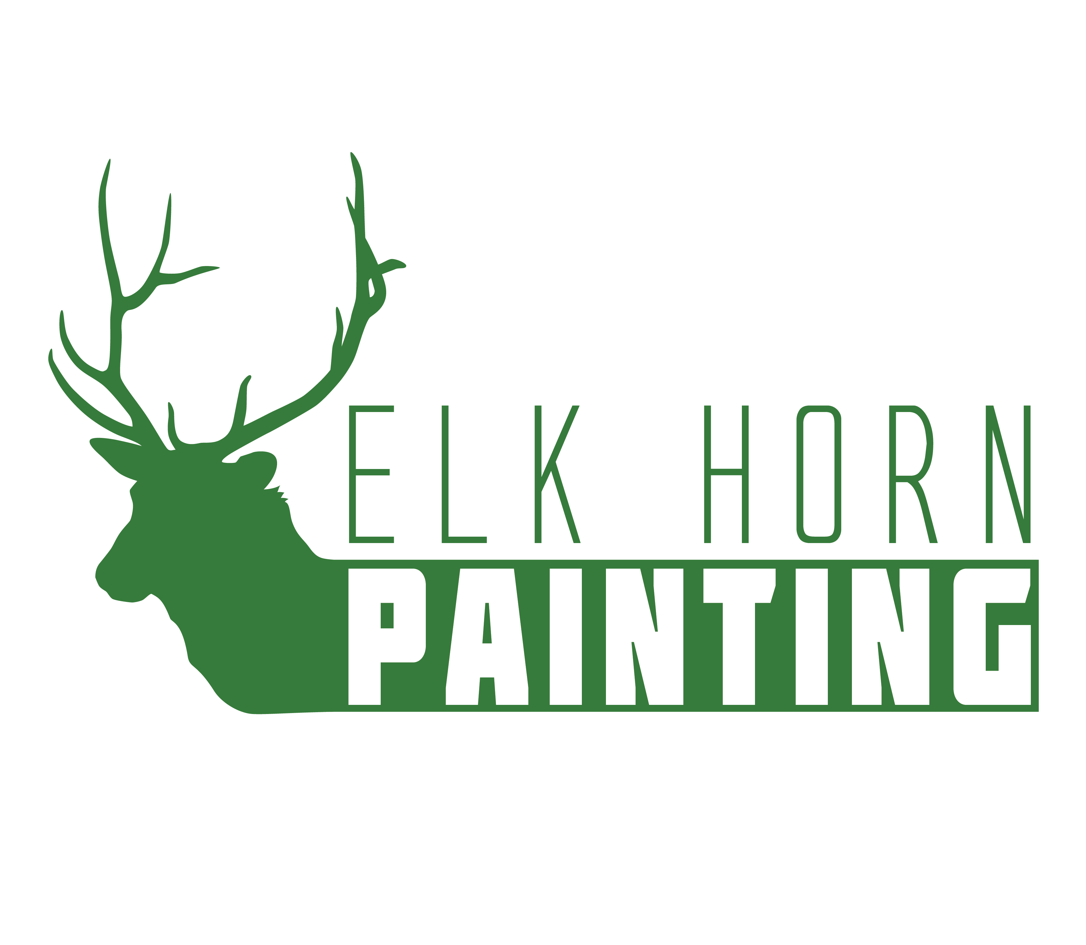 Elk Horn Painting Logo