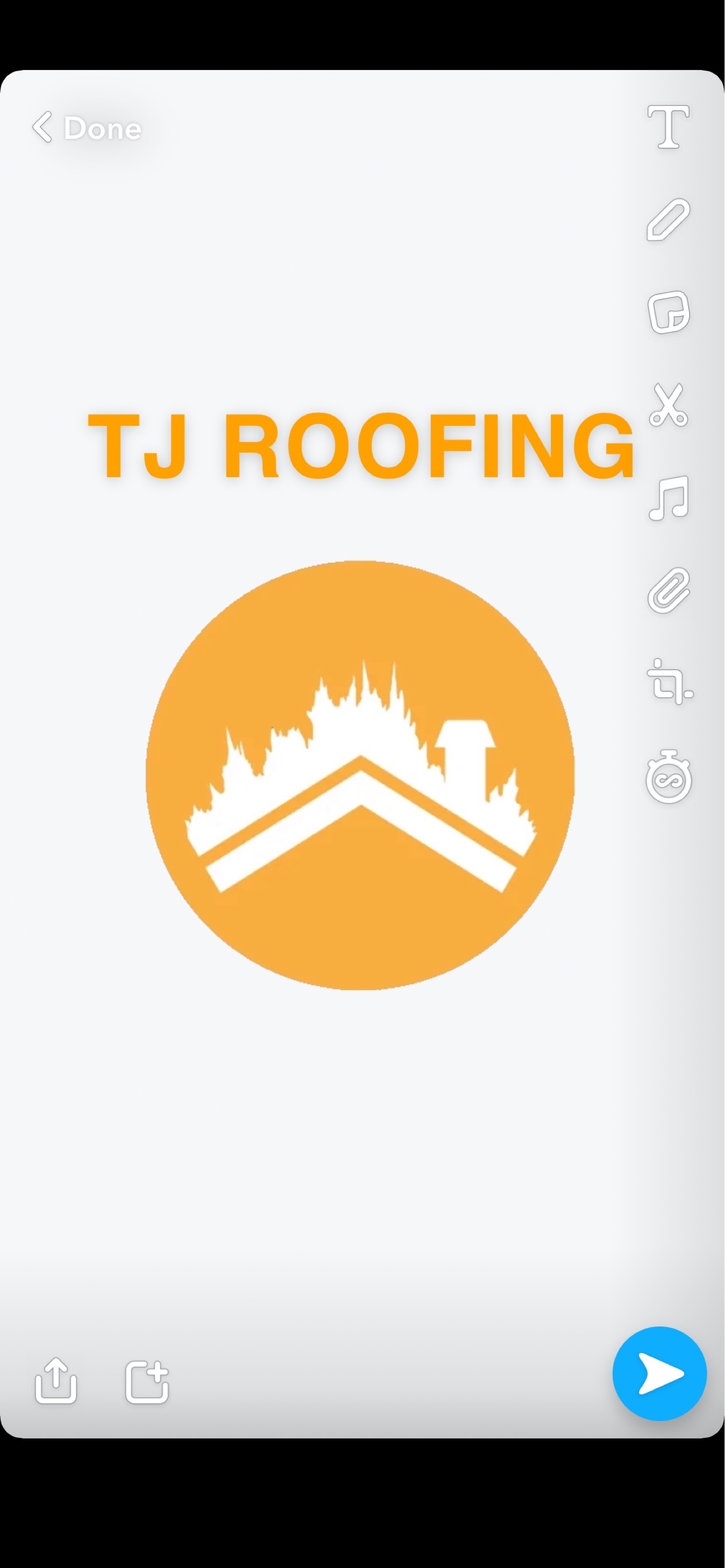 TJroofing Logo
