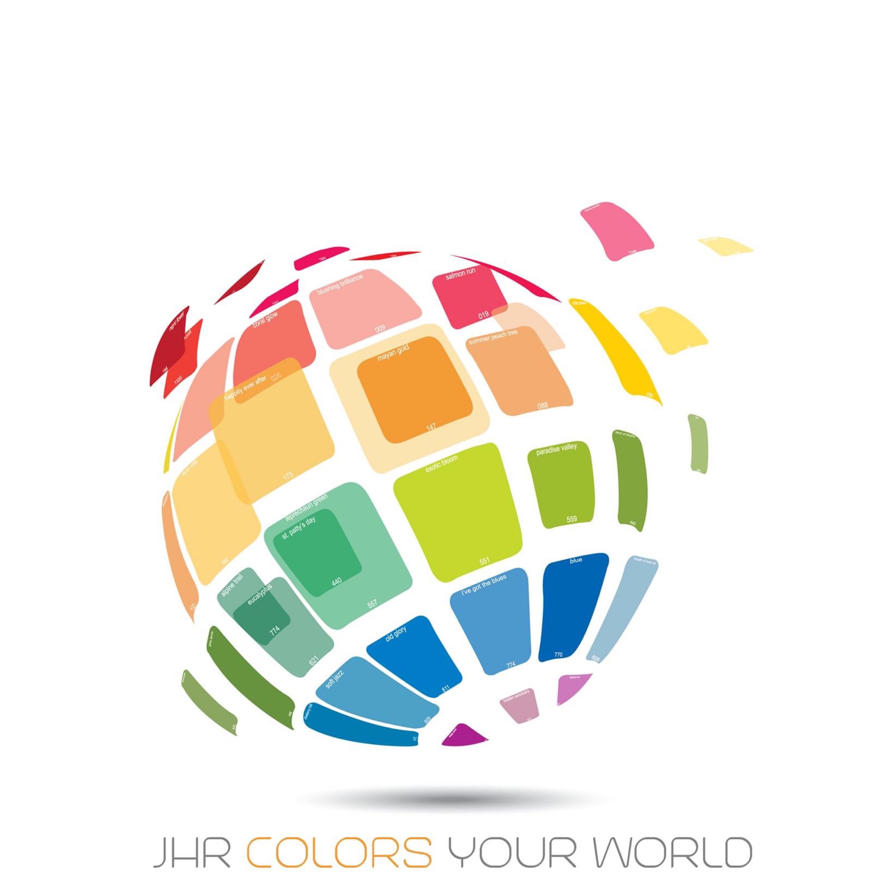 JHR Colors Your World, Corp. Logo