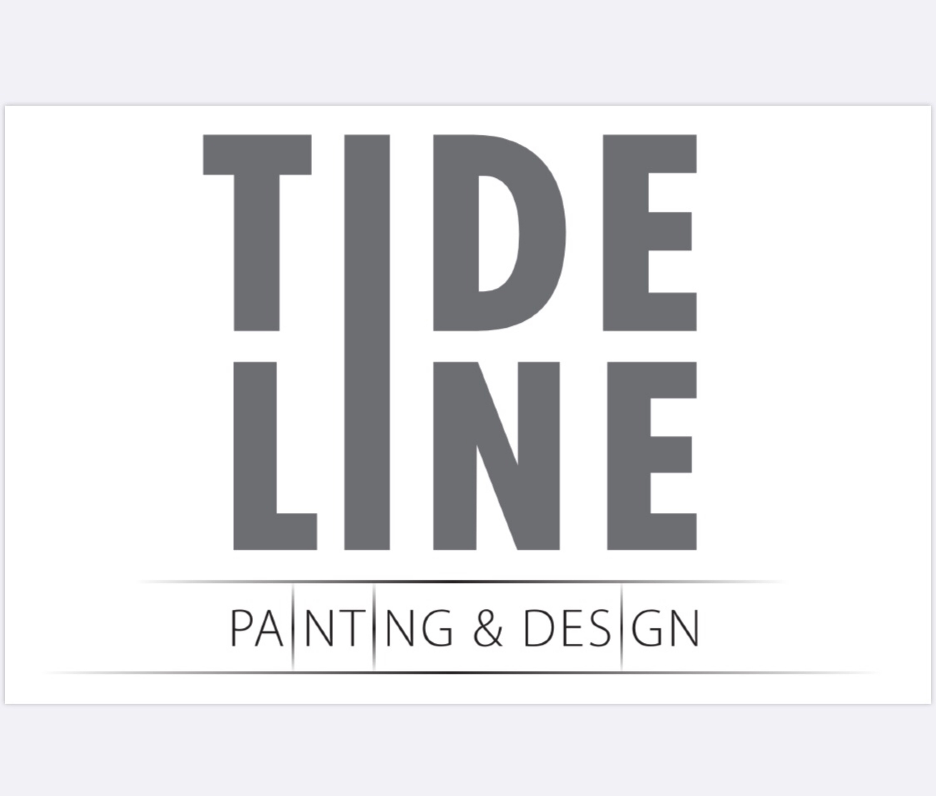 Tideline Painting & Design Logo