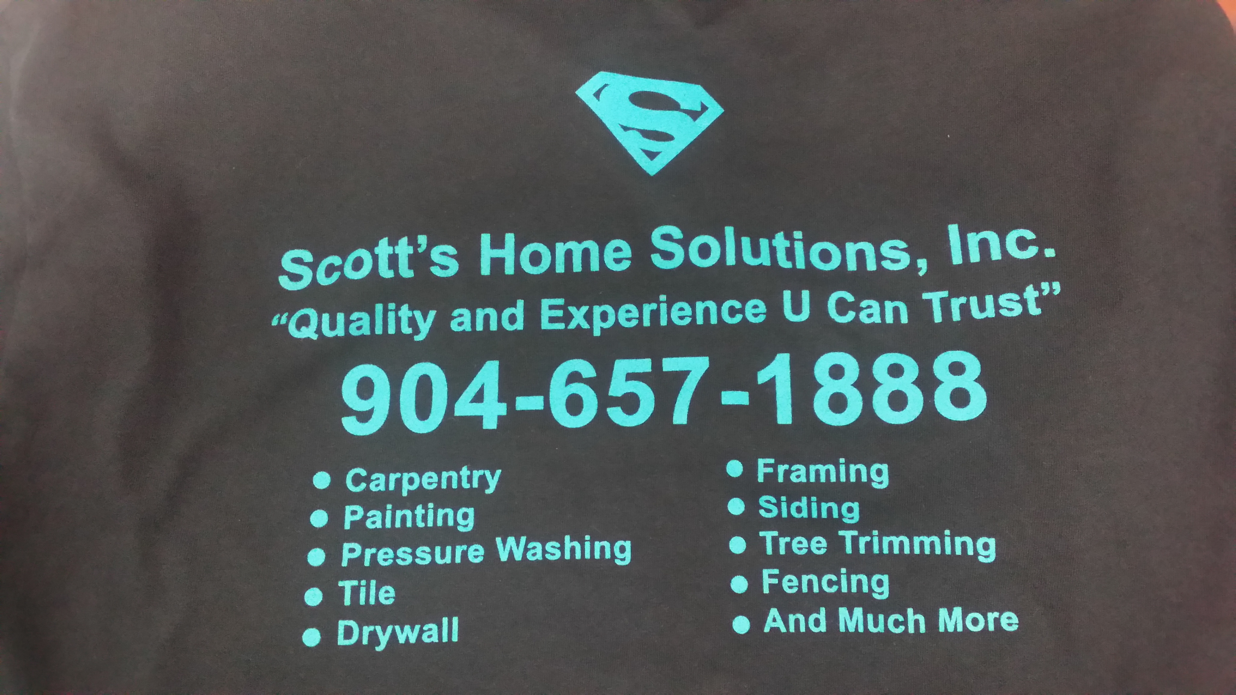 Scott's Home Solutions, Inc. Logo