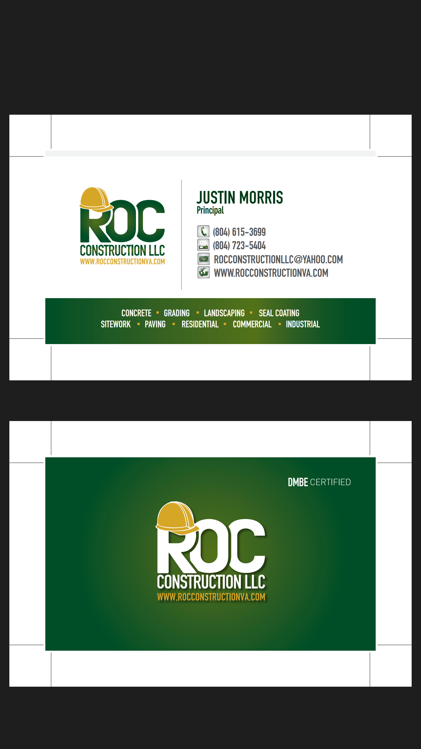 Roc Construction, LLC Logo