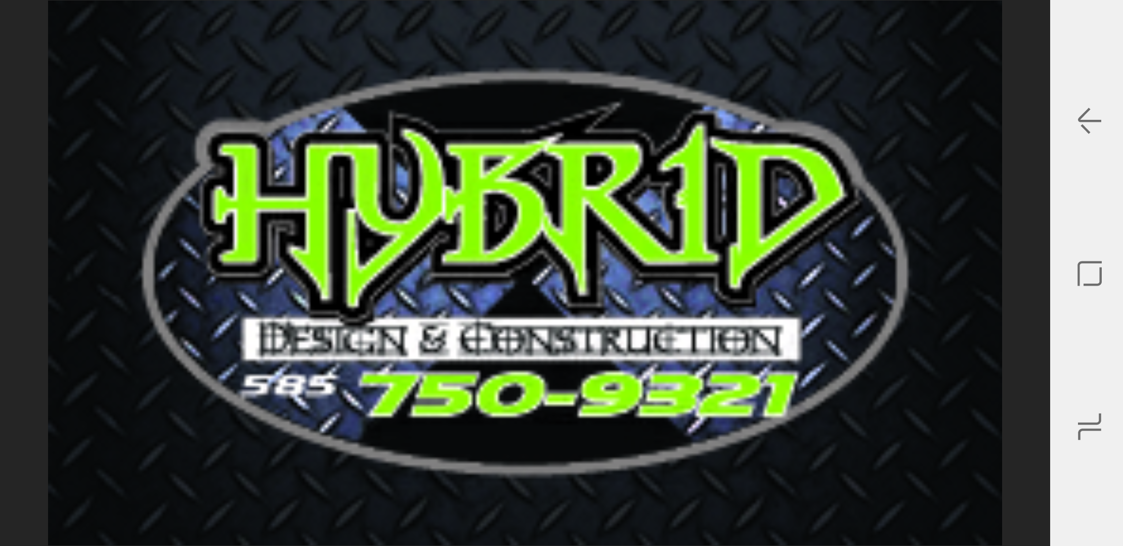Hybrid Design and Construction Logo