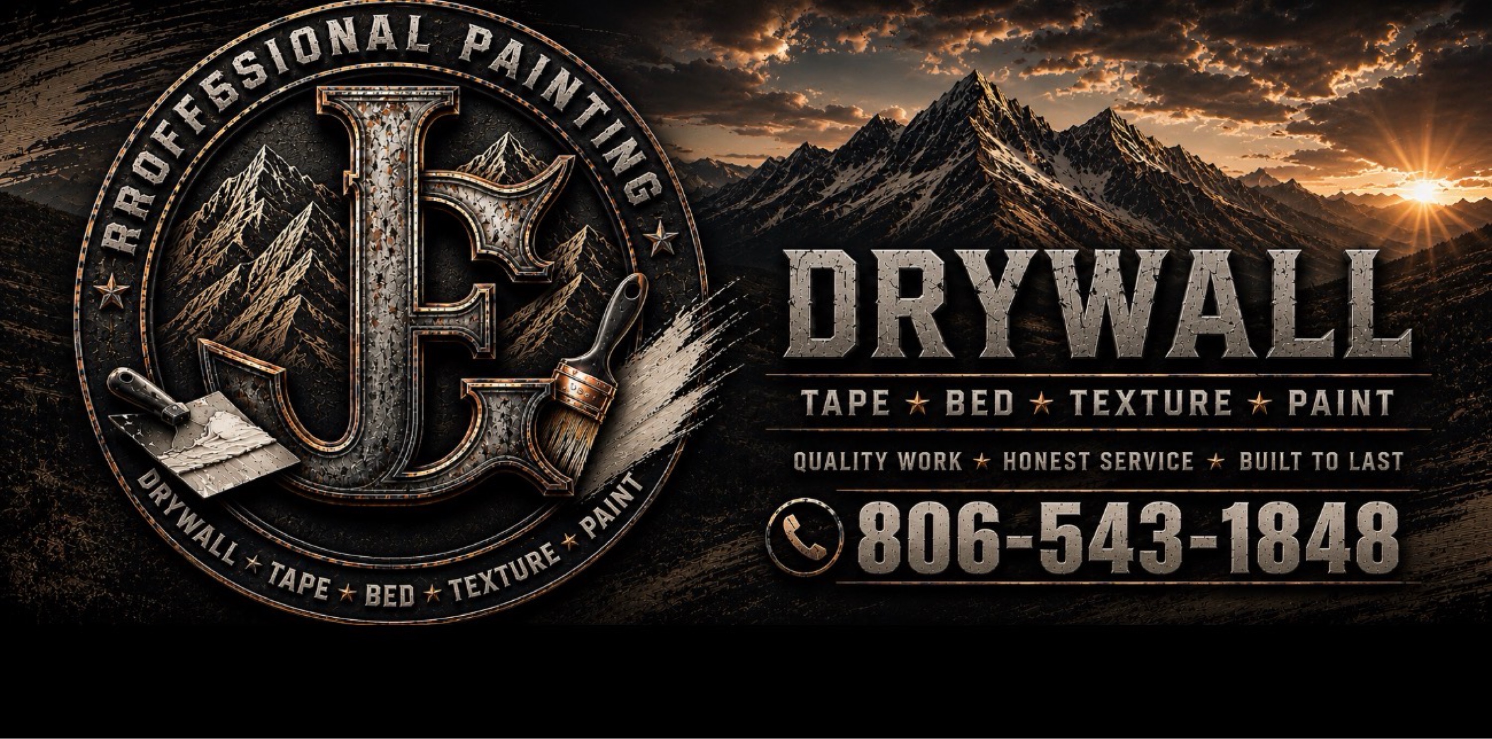 Julio Elizondo Drywall Logo