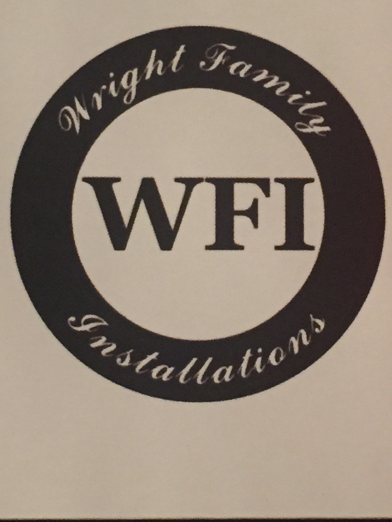 Wright Family Installations Logo