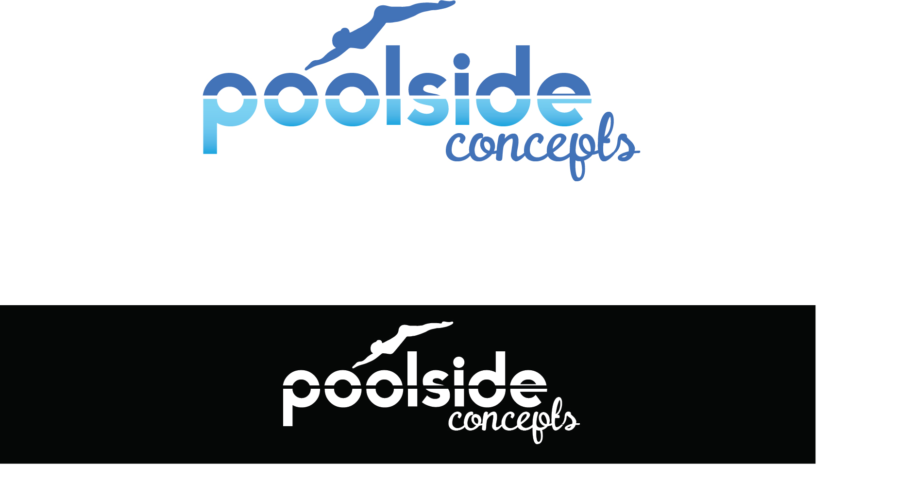 Poolside Concepts. Inc. Logo