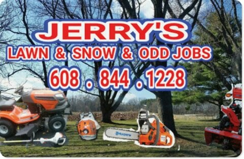 Jerry's Lawn, Odd Jobs, and Snow Logo