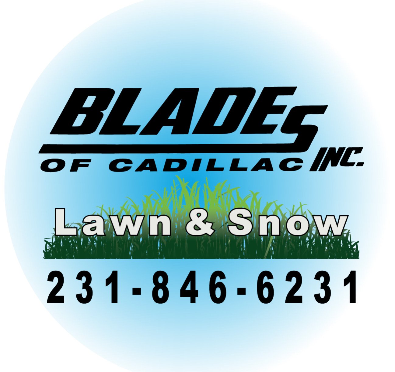 Blades of Cadillac Logo