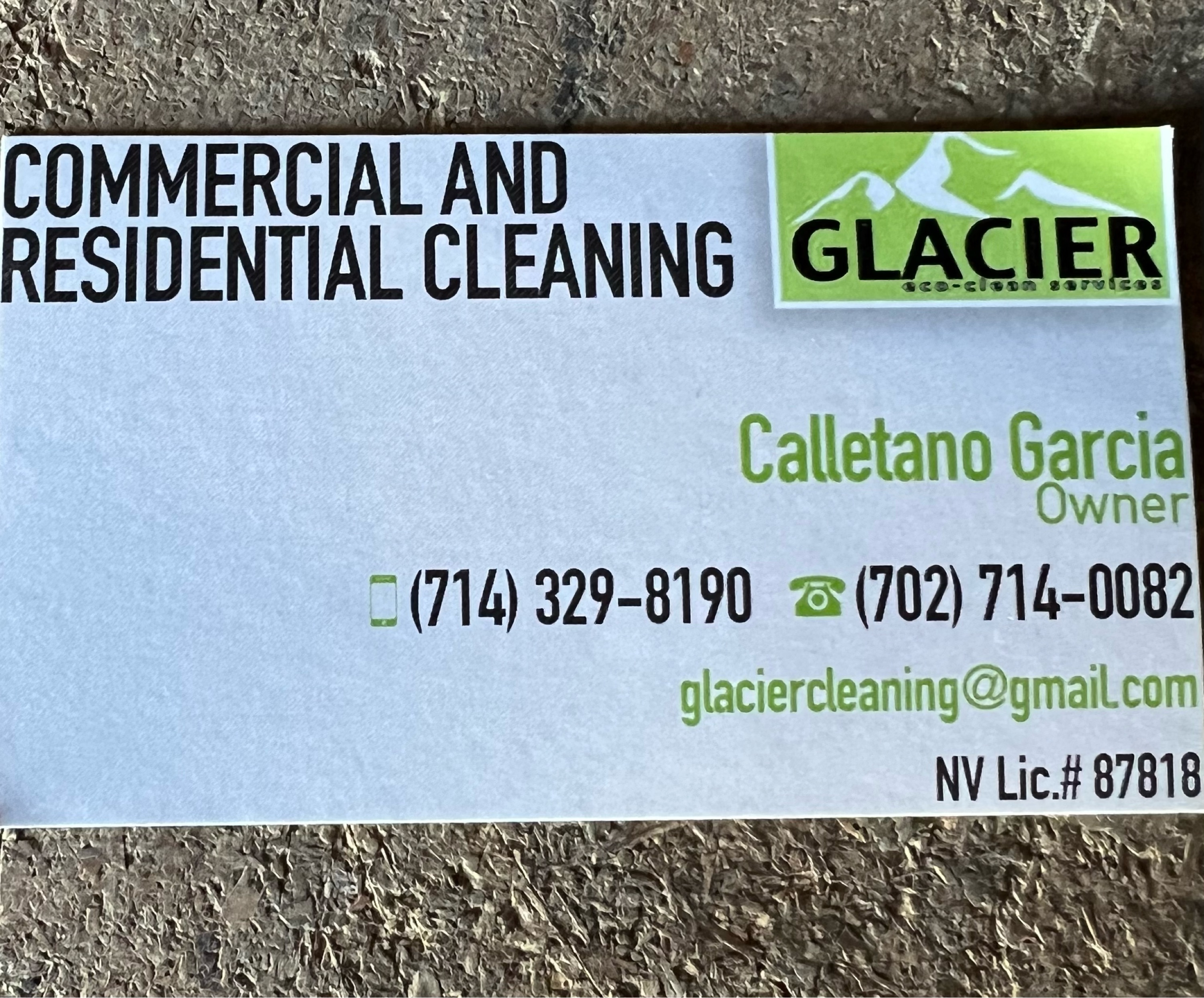 Glacier Eco-Clean Services Logo