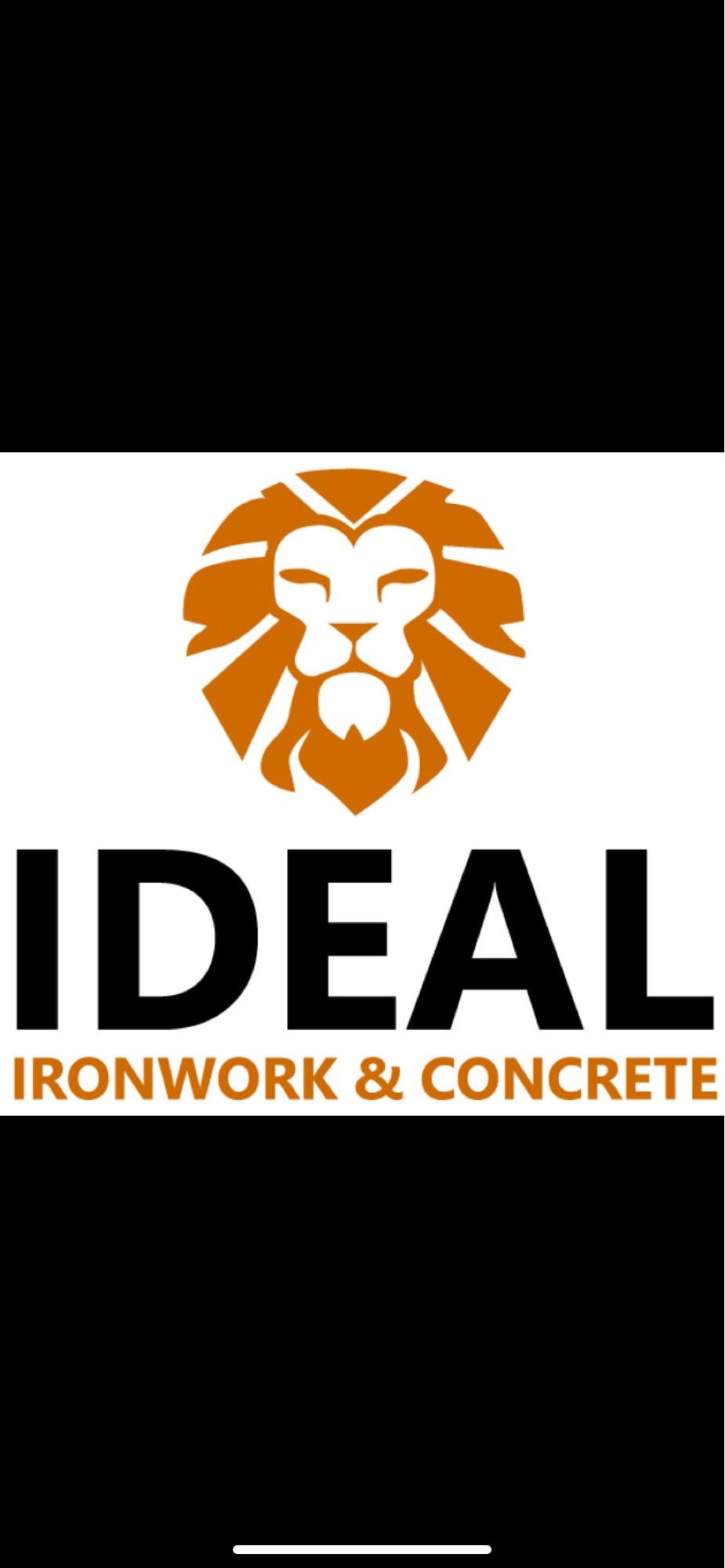 Ideal Ironworks & Concrete Logo
