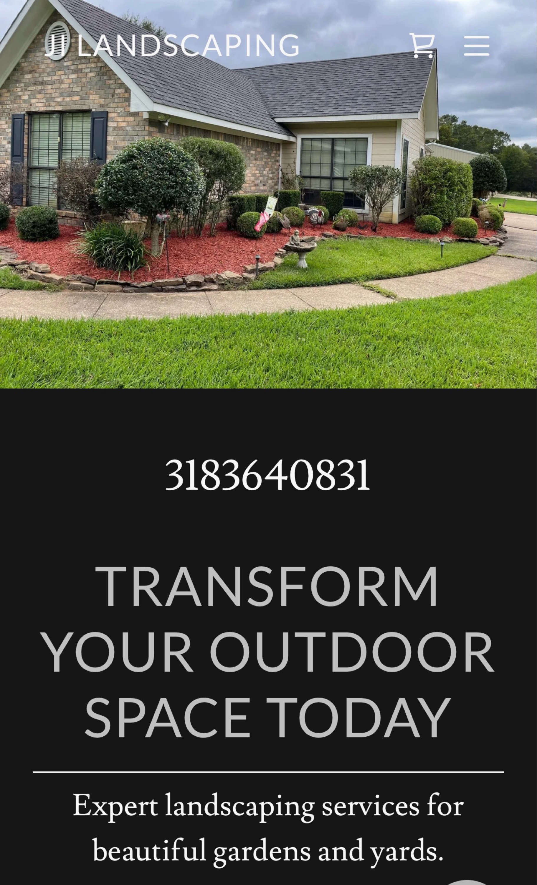 J.I Landscape Renovations Logo