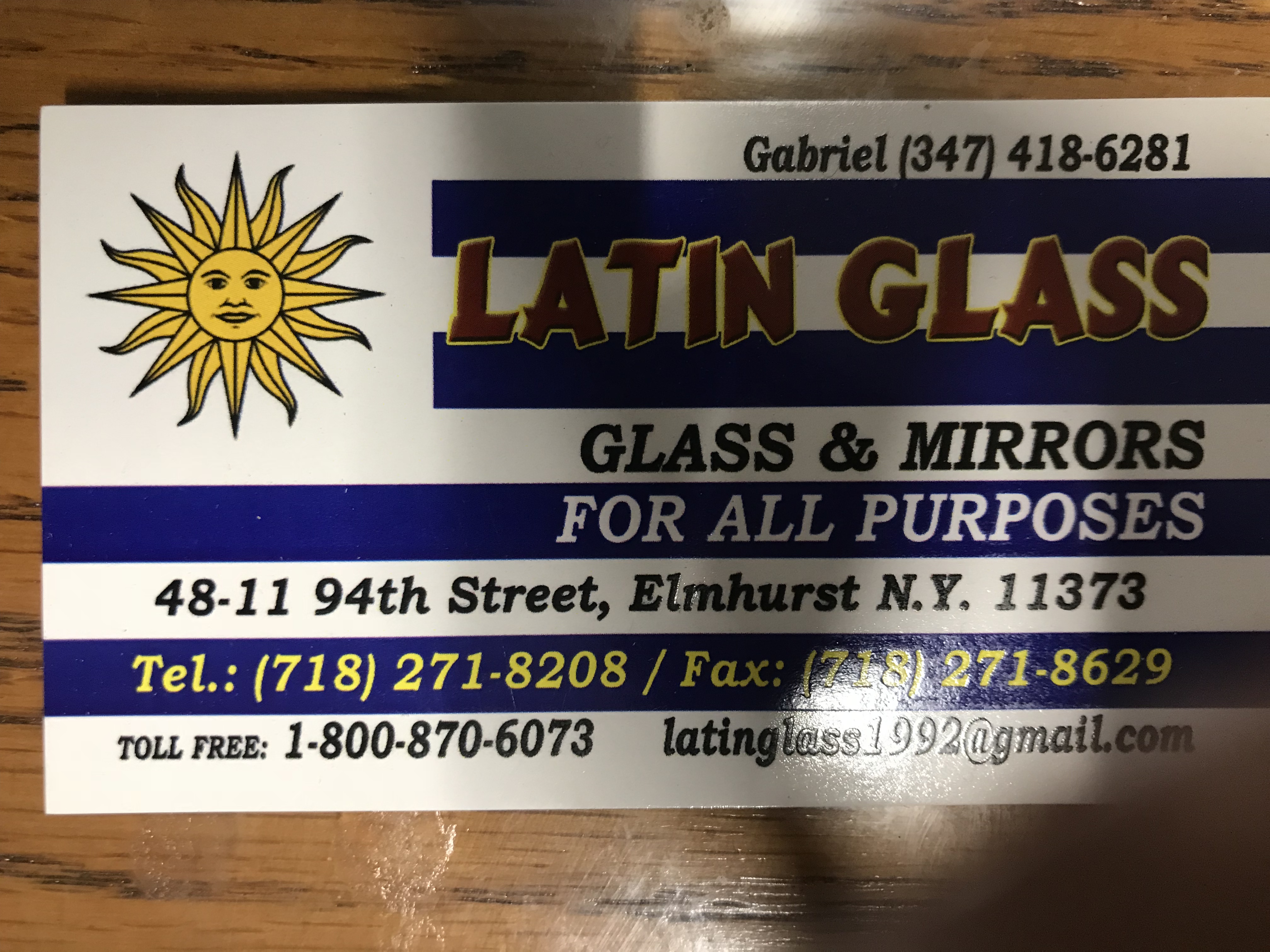 Latin Glass Logo