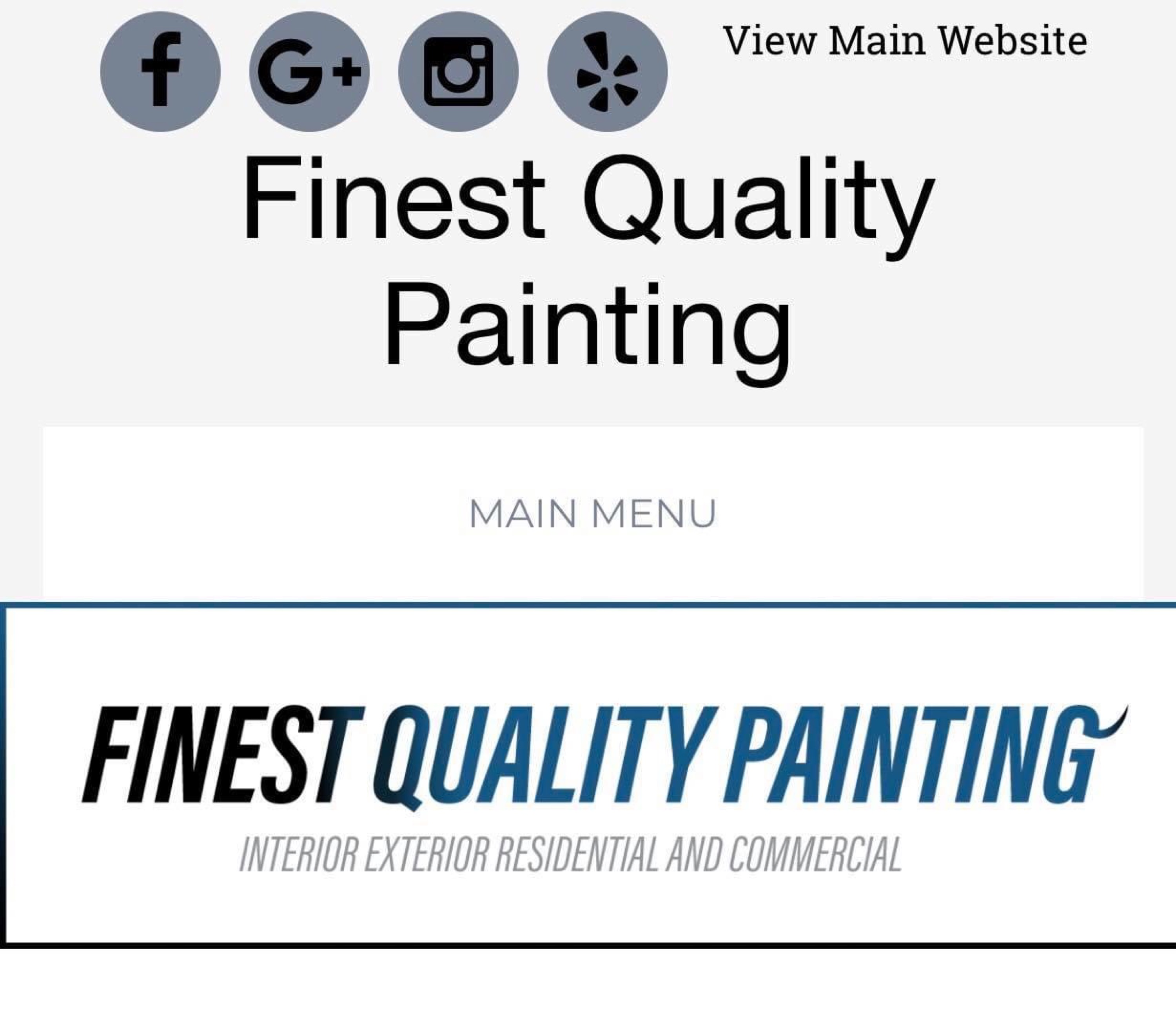 Finest Quality Painting, LLC Logo