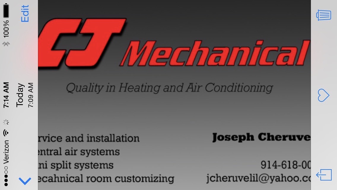 CJ Mechanical Logo