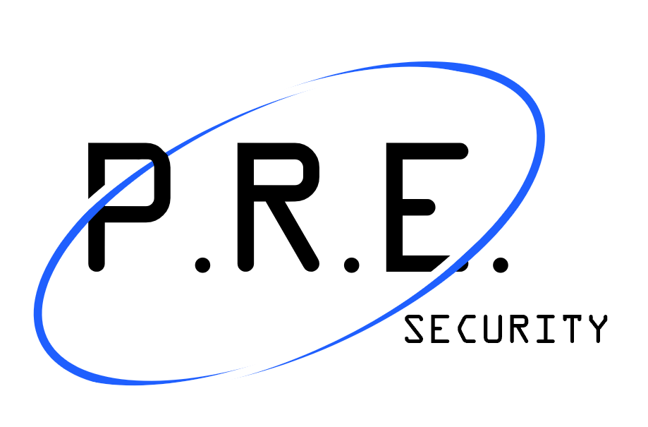 P.R.E. Security Logo