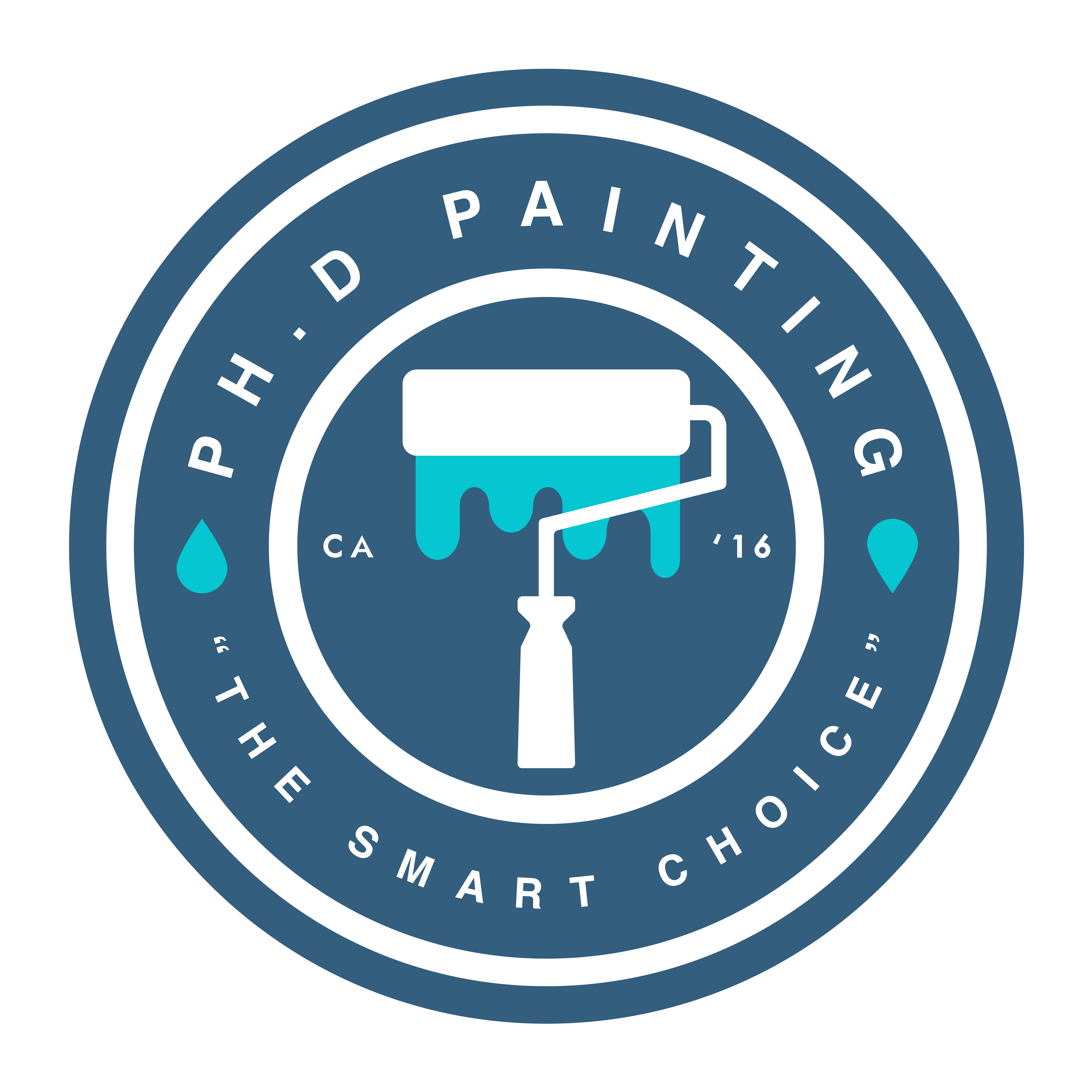 PH D Painting Logo