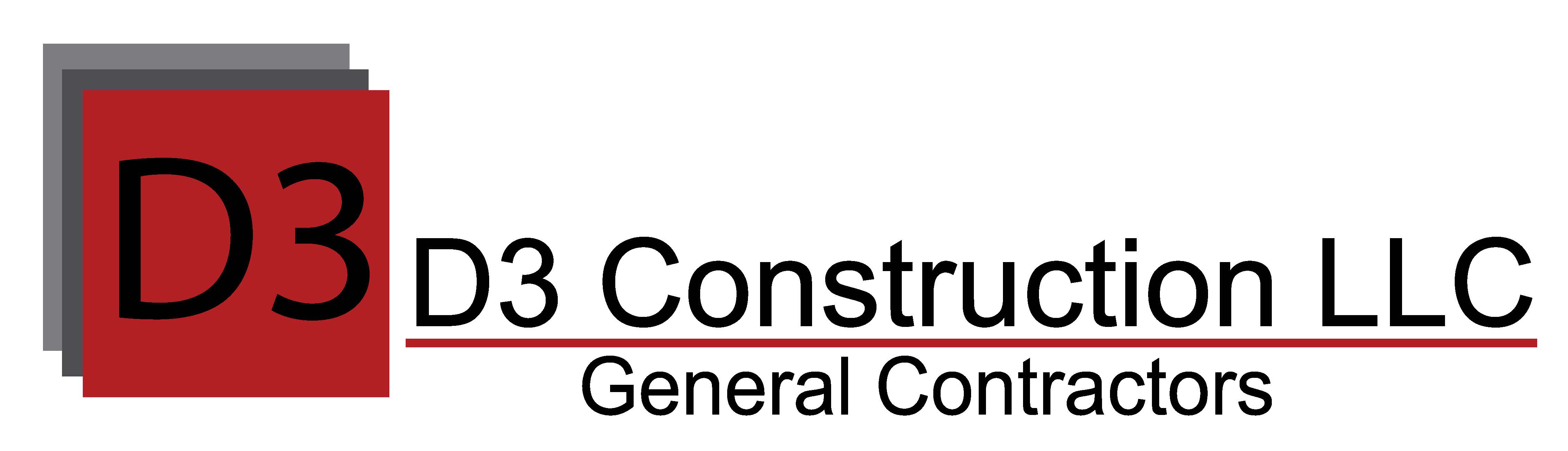 D3 Construction, LLC Logo