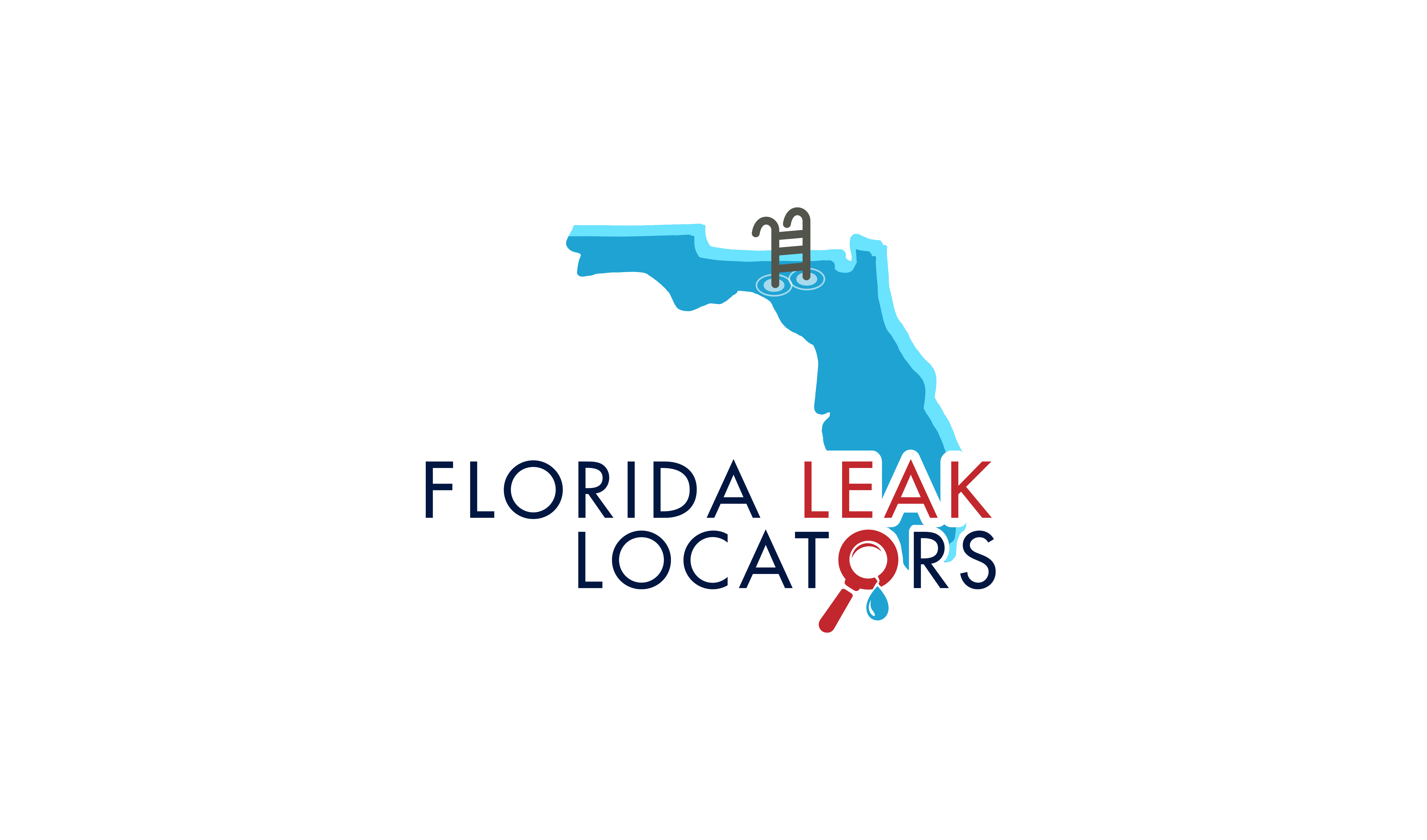 FLORIDA LEAK LOCATORS - Commercial & Residential Pool Leak Detection Experts Logo