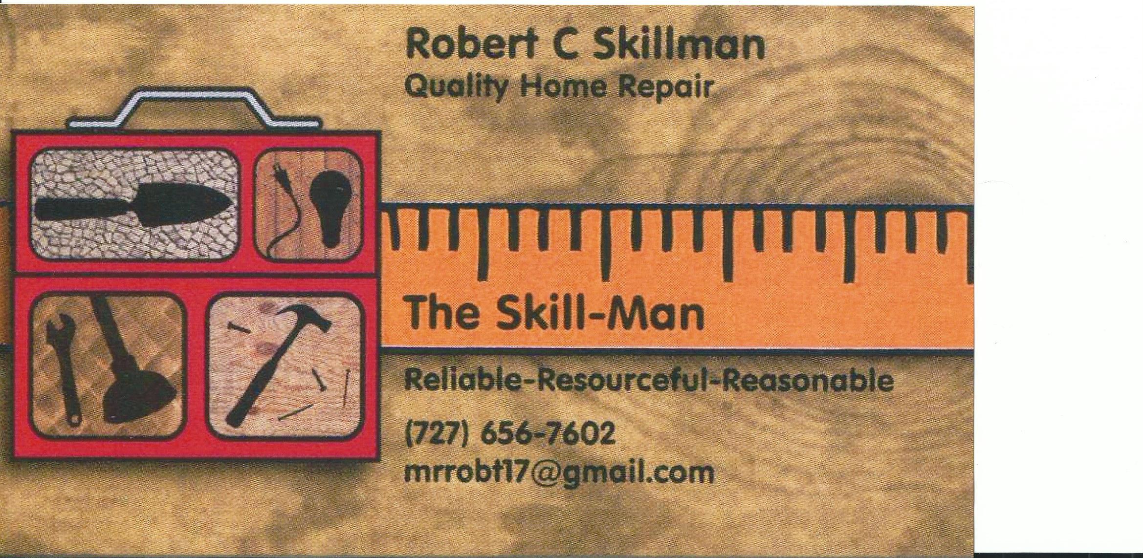 The Skill Man Logo