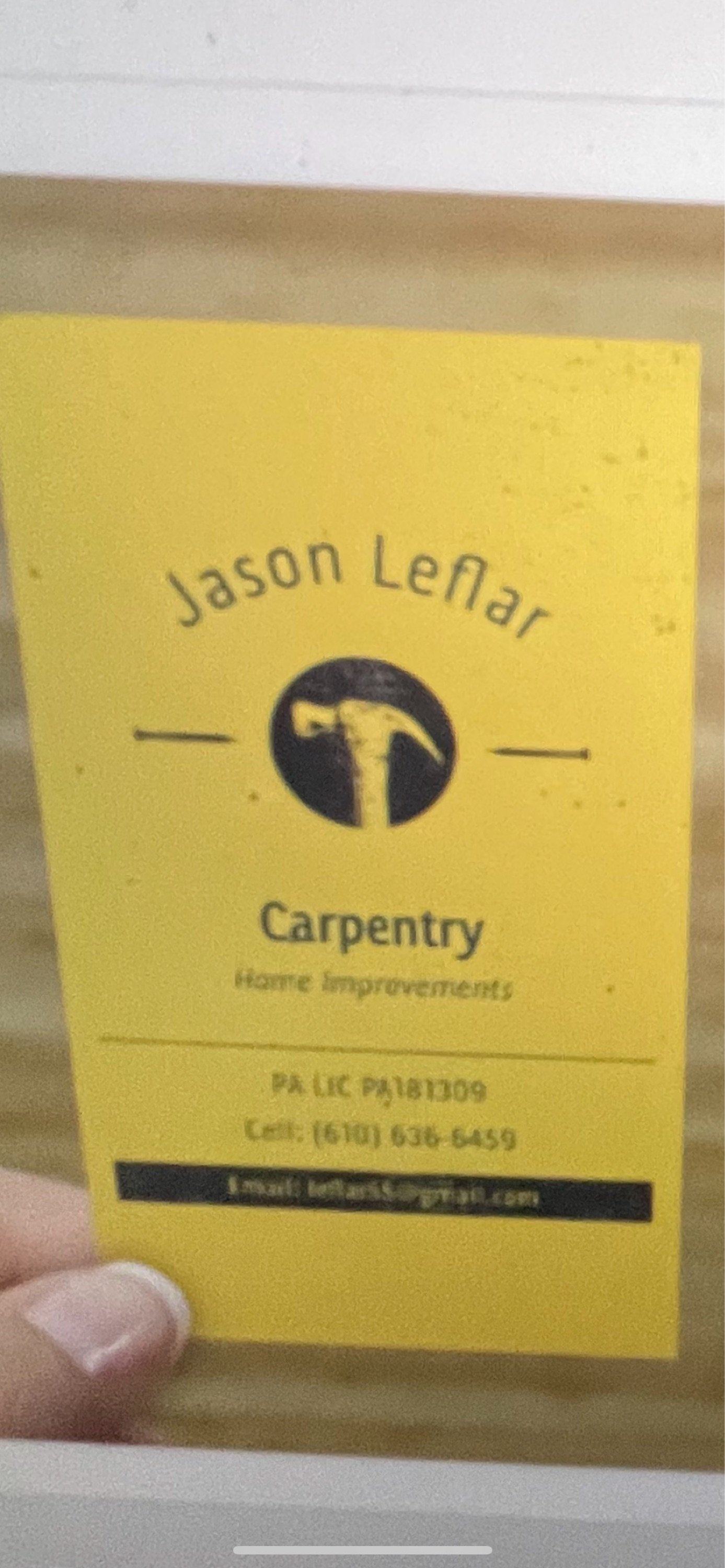 Jason Leflar Carpentry, LLC Logo