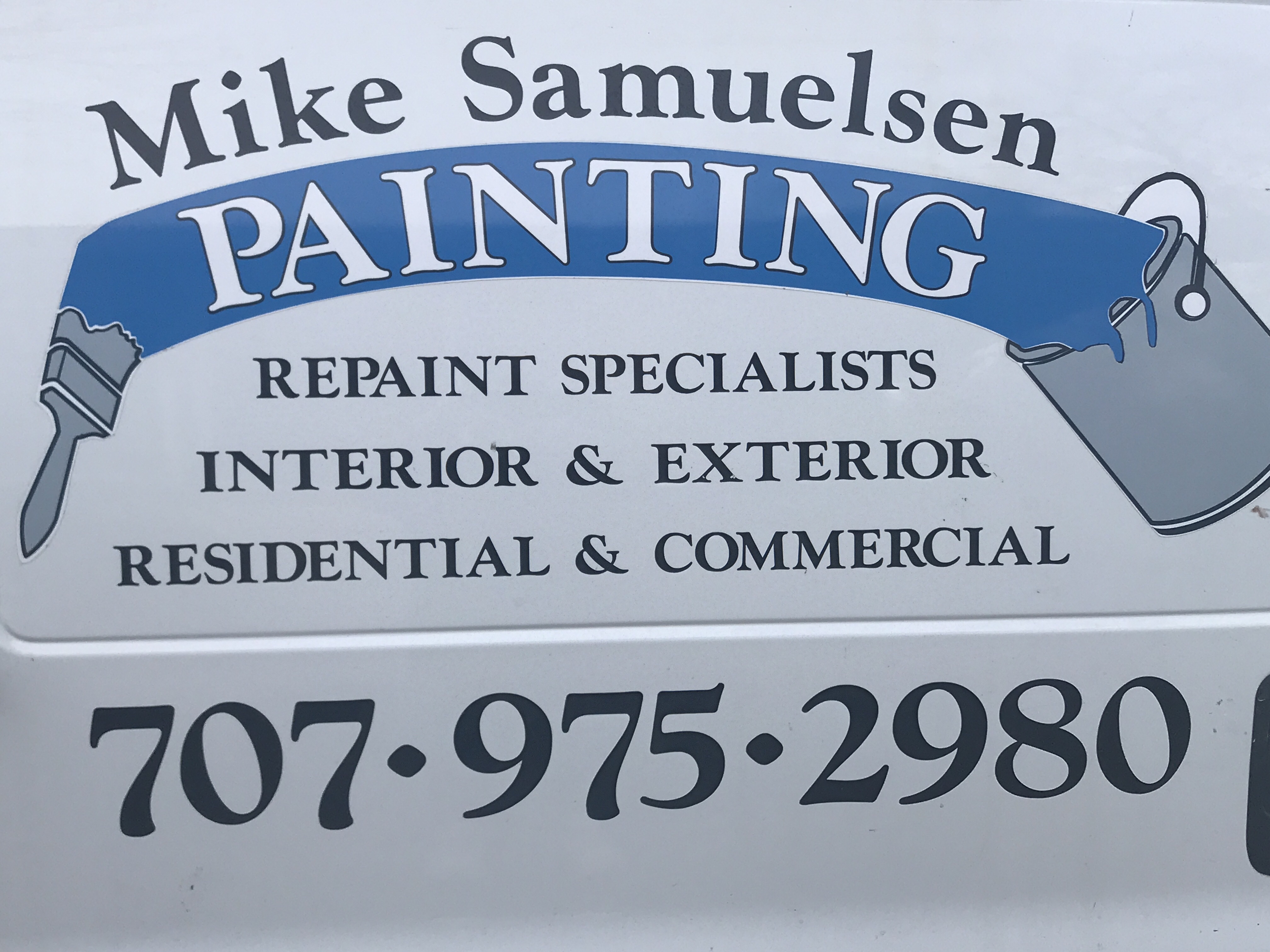 Mike Samuelsen Painting Logo