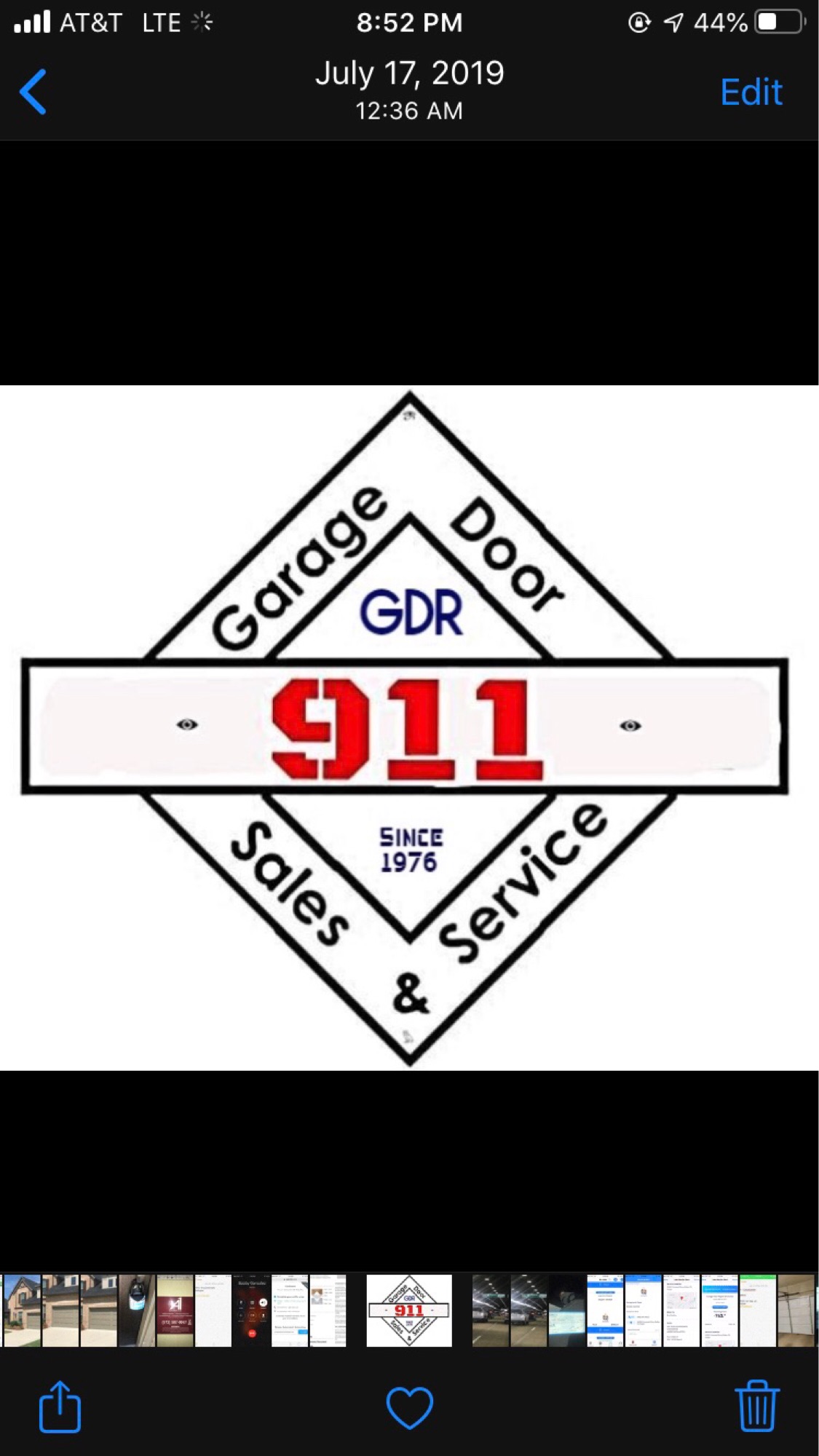 911 Garage Door Repair Pros Logo