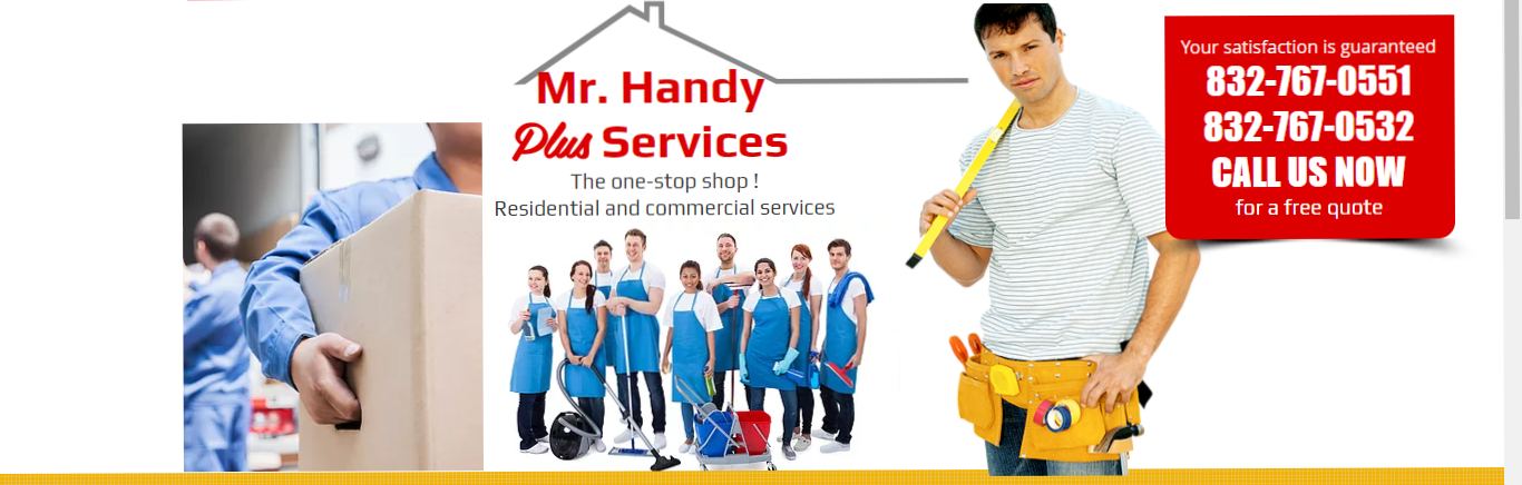 Mr. Handy Plus Services Logo