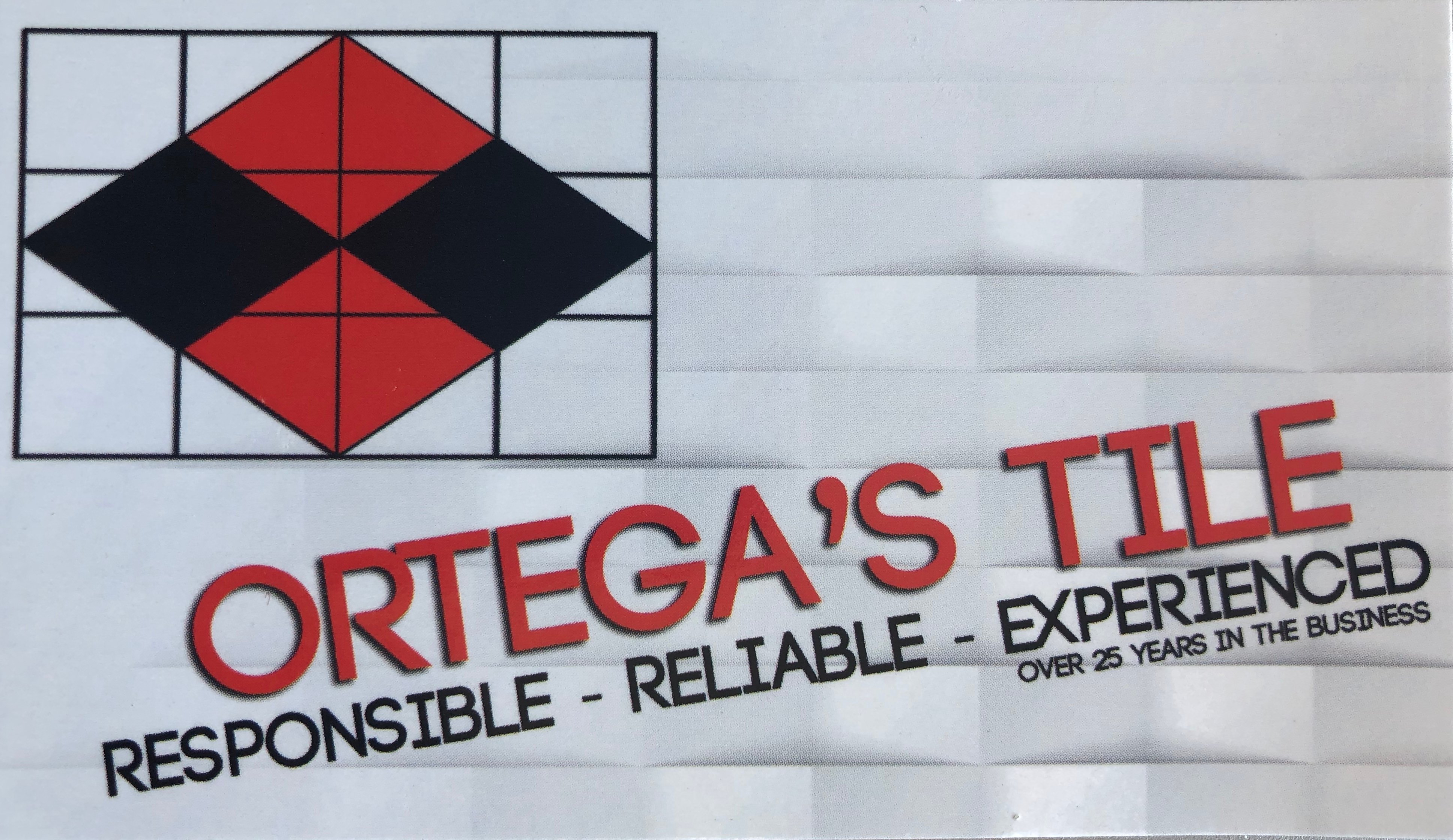 Ortega's Tile Logo