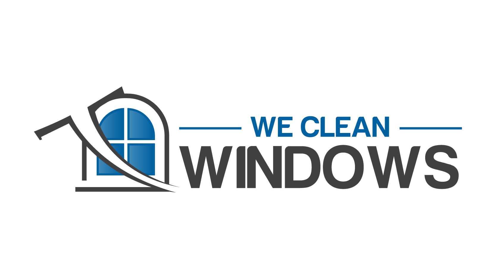 We Clean Windows, LLC Logo