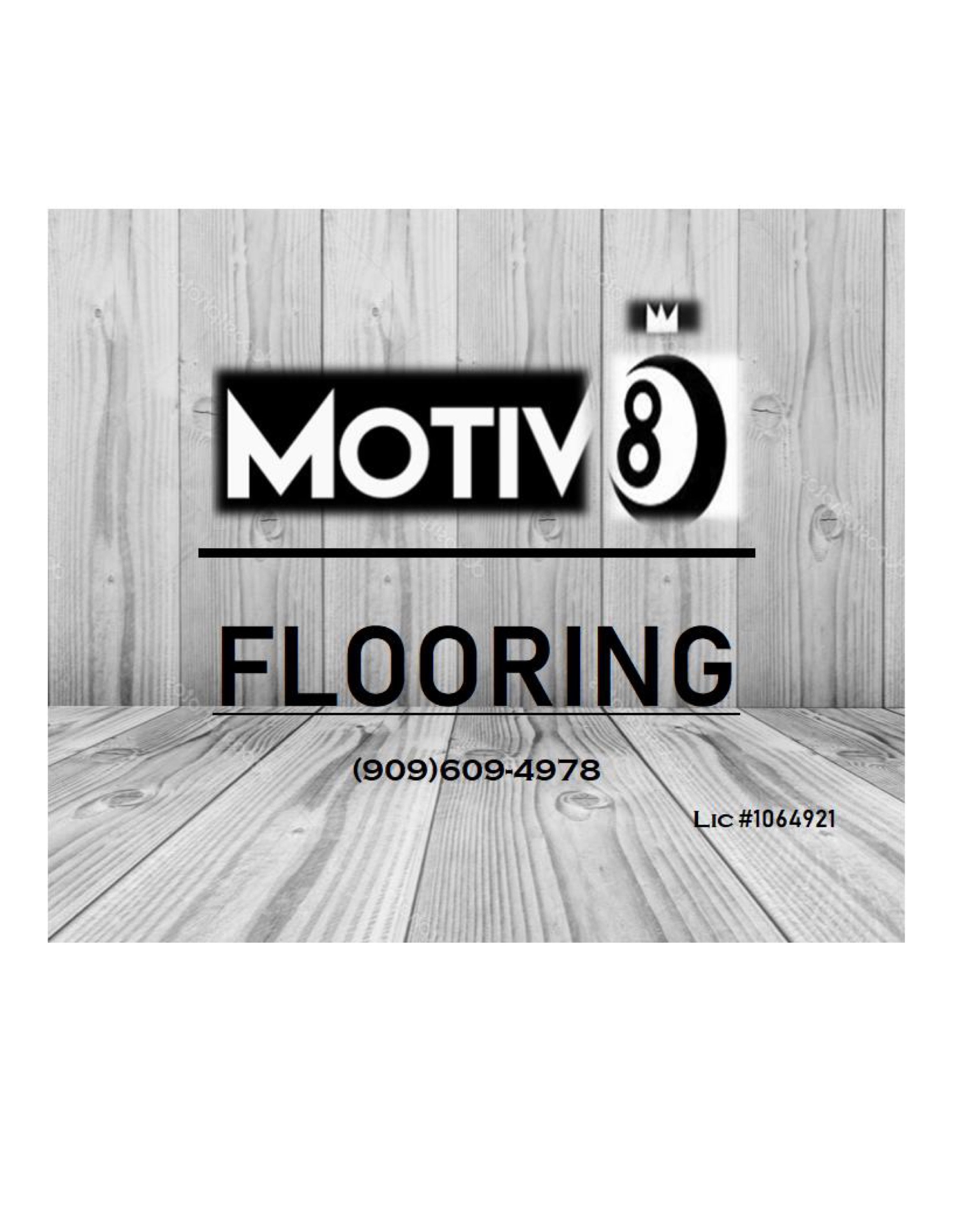 MOTIV8 Flooring Specialist Logo