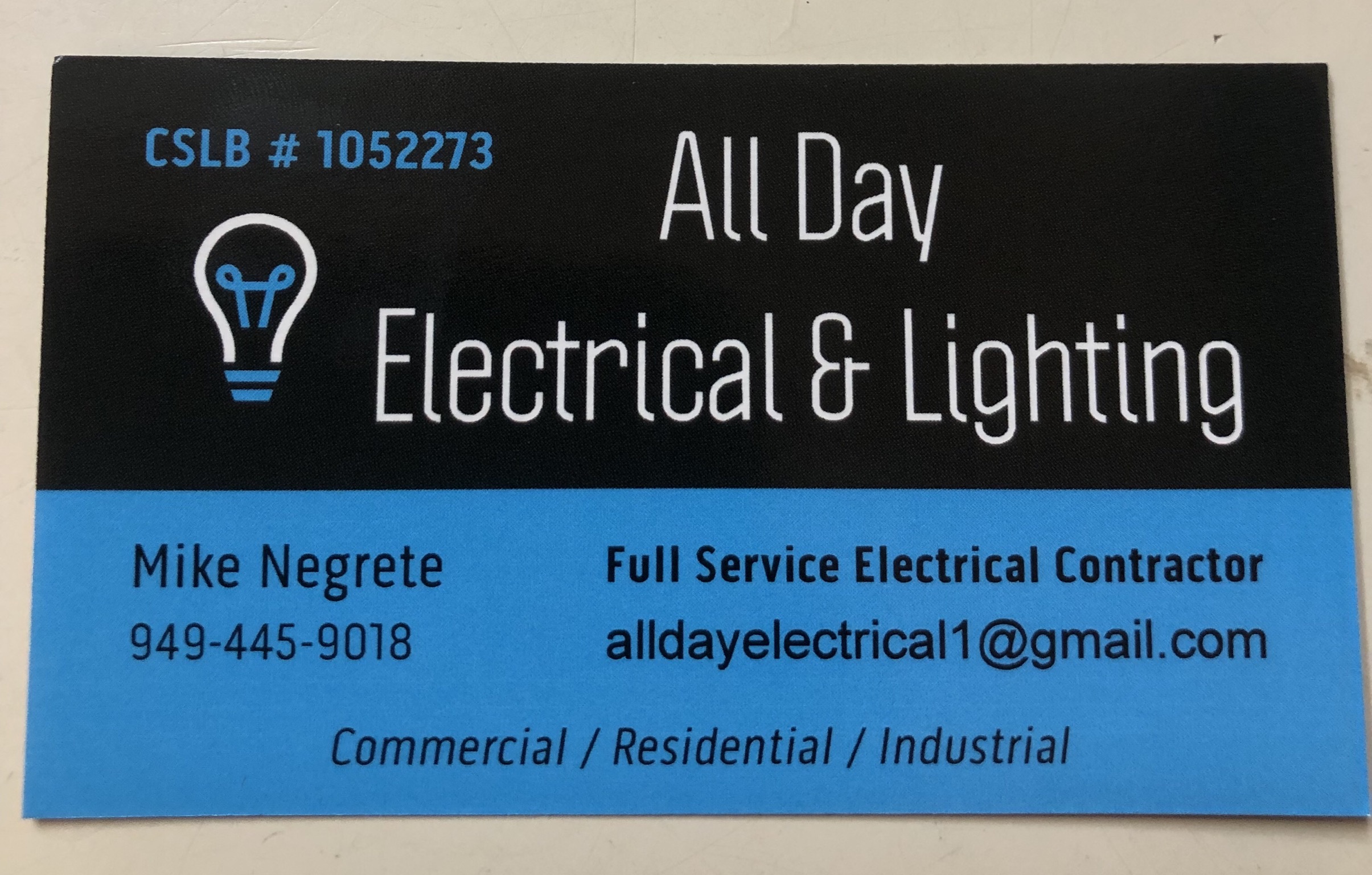 All Day Electrical Logo