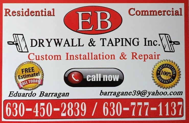 EB Drywall & Taping, Inc. Logo