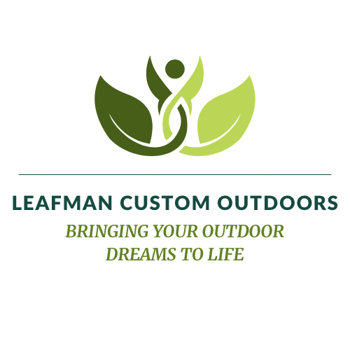 LeafMan Lawn and Landscaping Logo