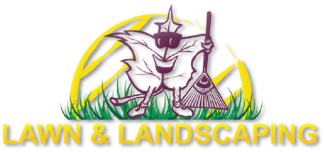 LeafMan Lawn and Landscaping Logo