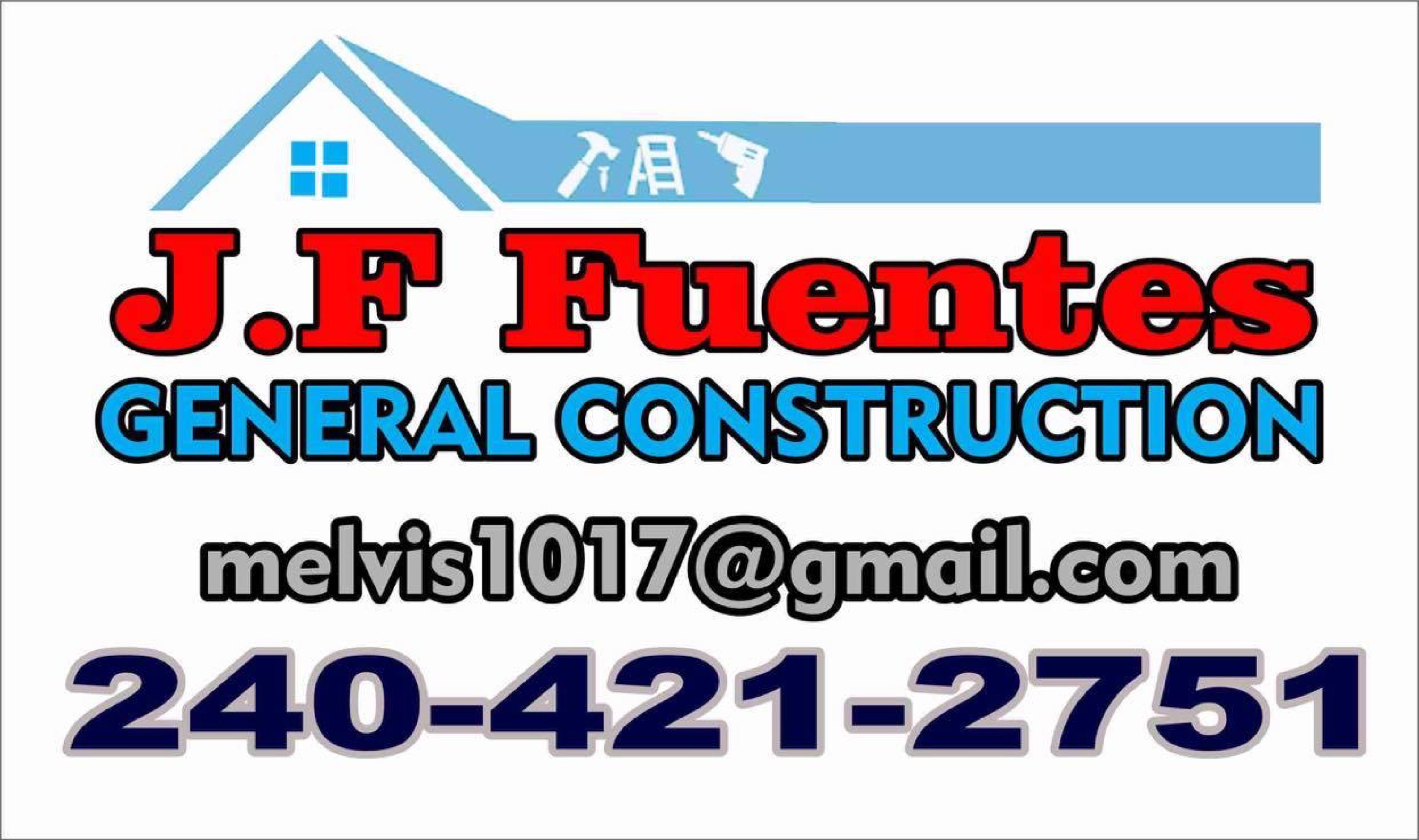 J.F. Fuentes General Construction Logo