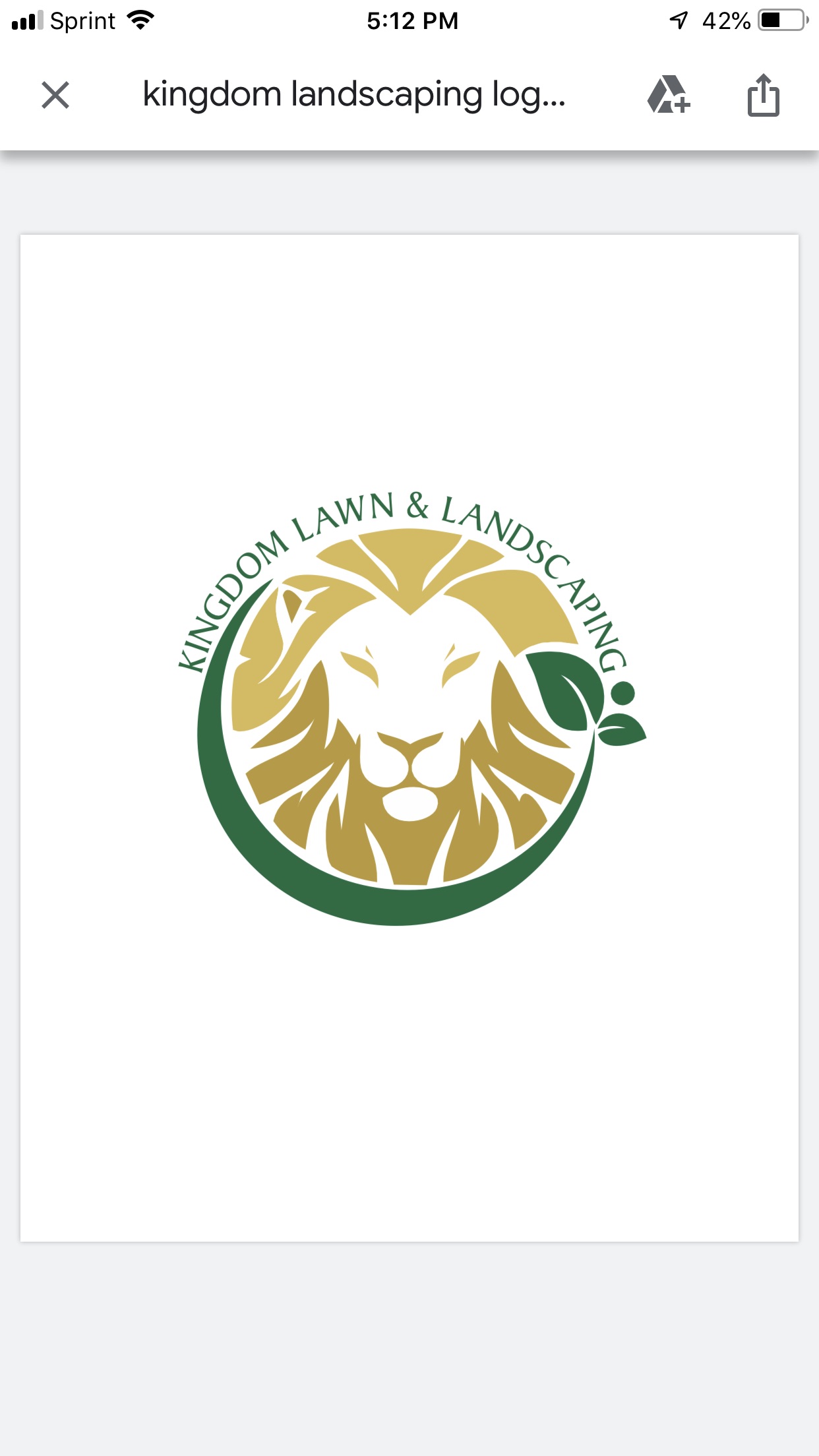 Kingdom Landscaping Logo