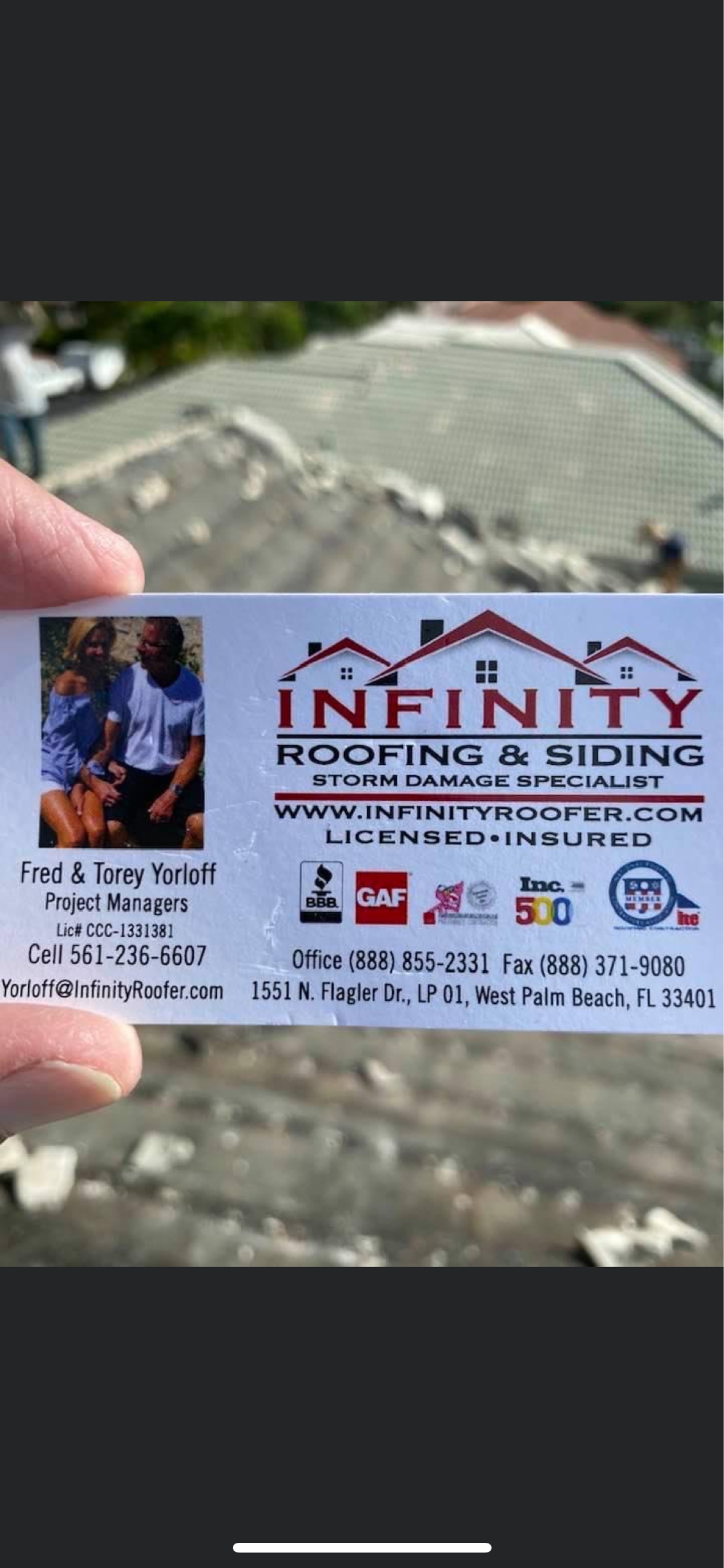 Infinity Roofing & Siding, LLC Logo