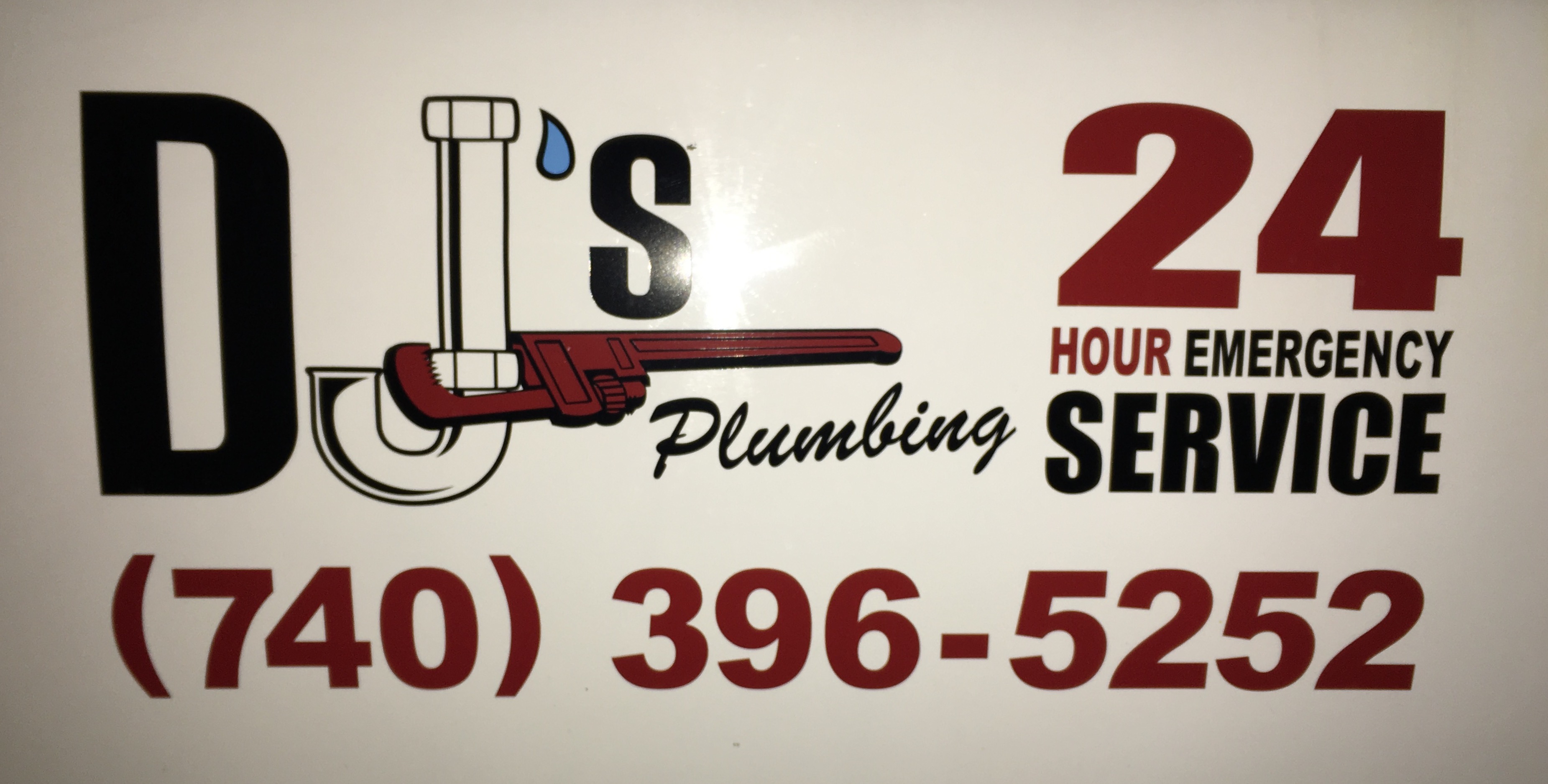 DJ'S Plumbing Logo