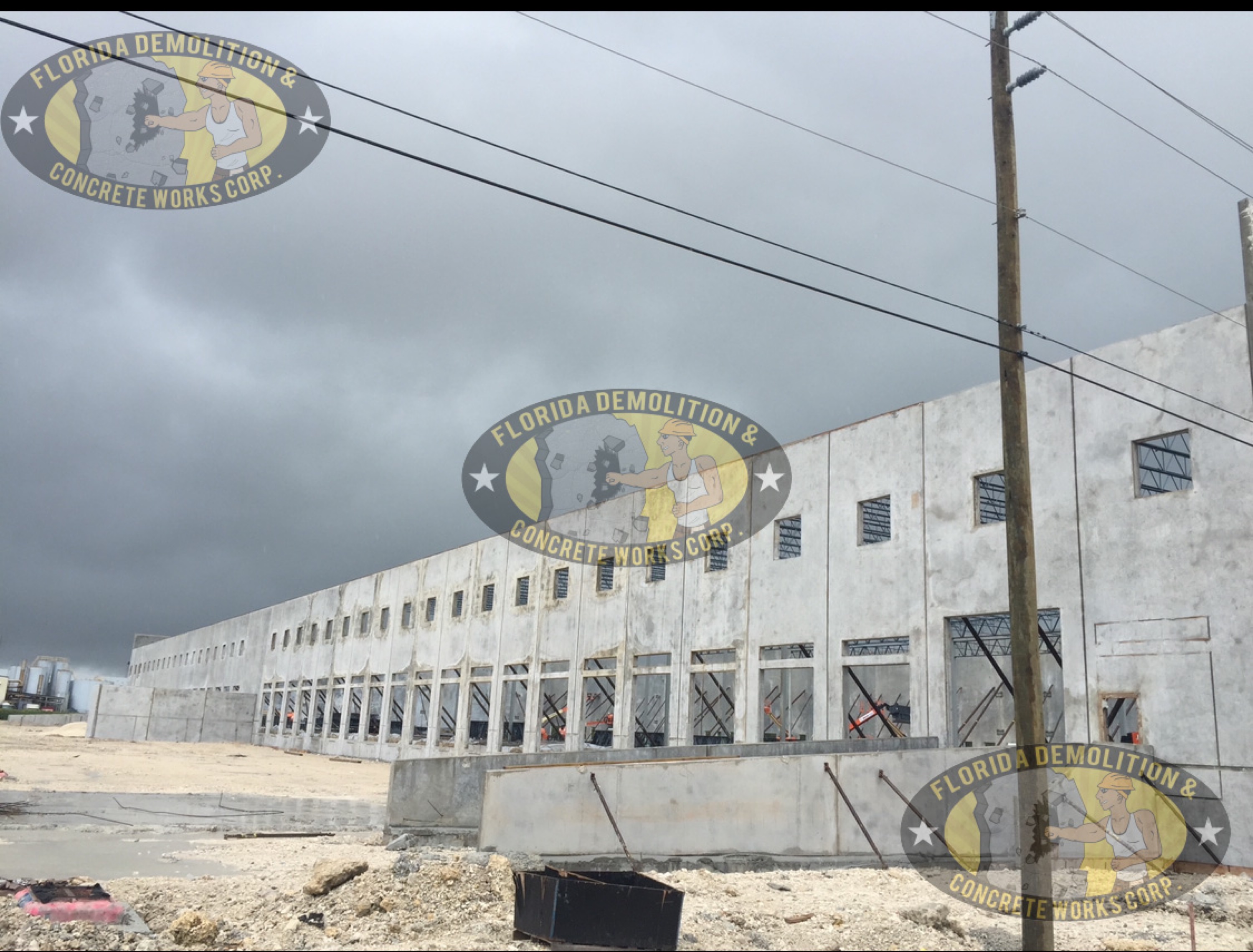 Florida Demolition & Concrete Works, Corp. Logo