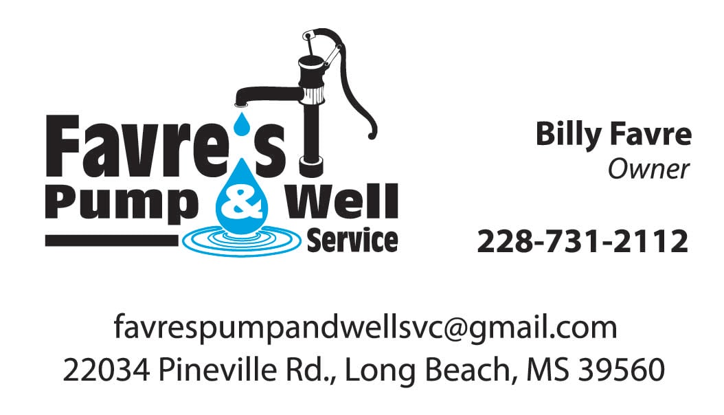 Favre's Pump and Well Service Logo