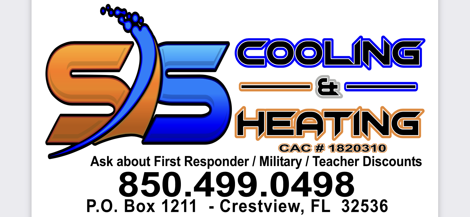S&S Cooling and Heating LLC Logo
