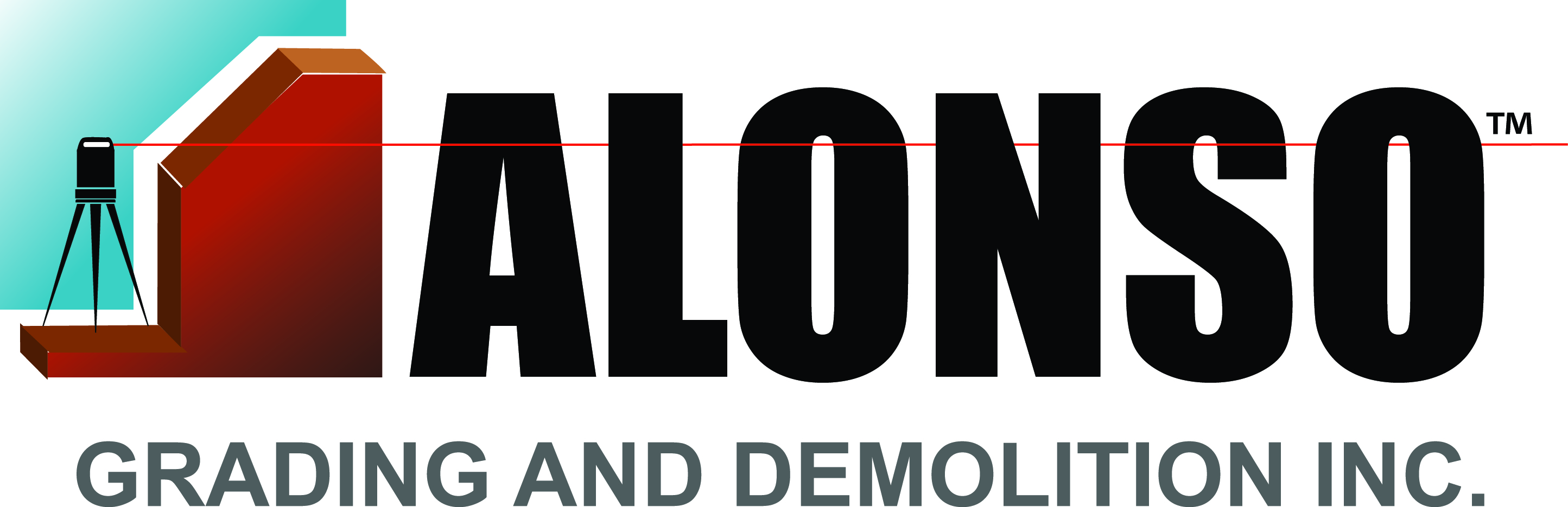 Alonso Grading and Demolition, Inc. Logo