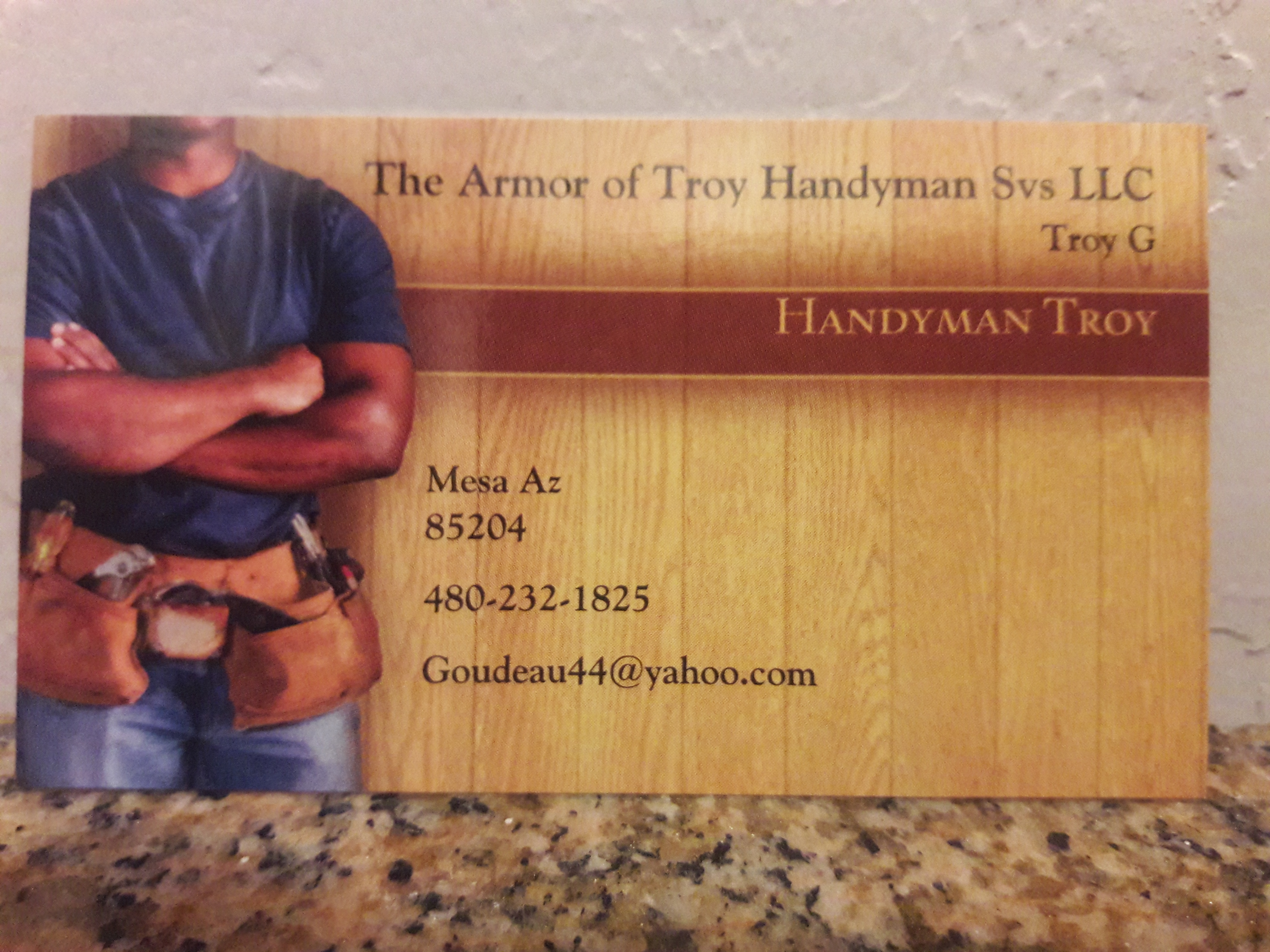 The Armor of Troy Handyman Services, LLC - Unlicensed Contractor Logo